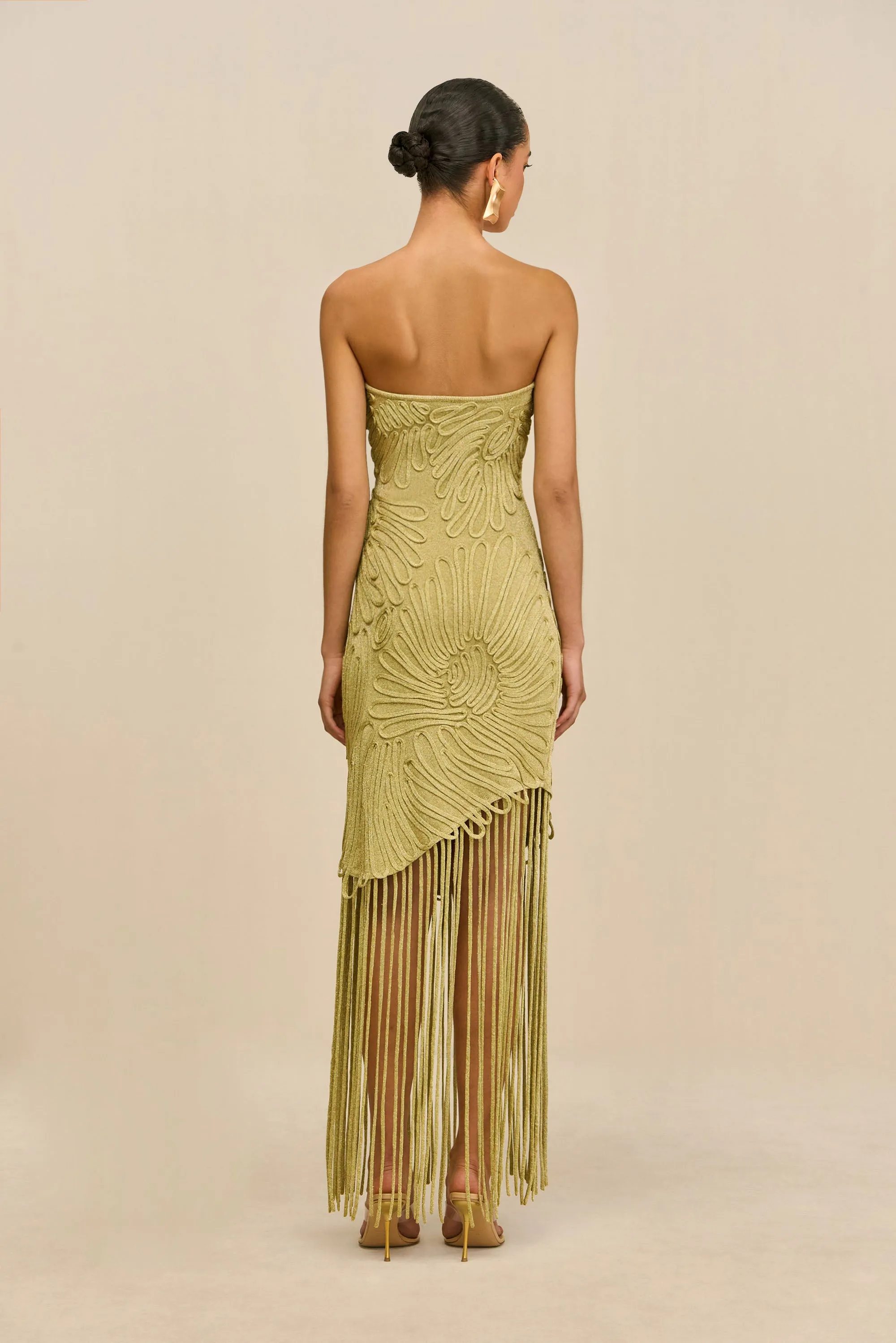 EDINA GOWN - GOLD sold by Cult Gaia product image thumbnail 5