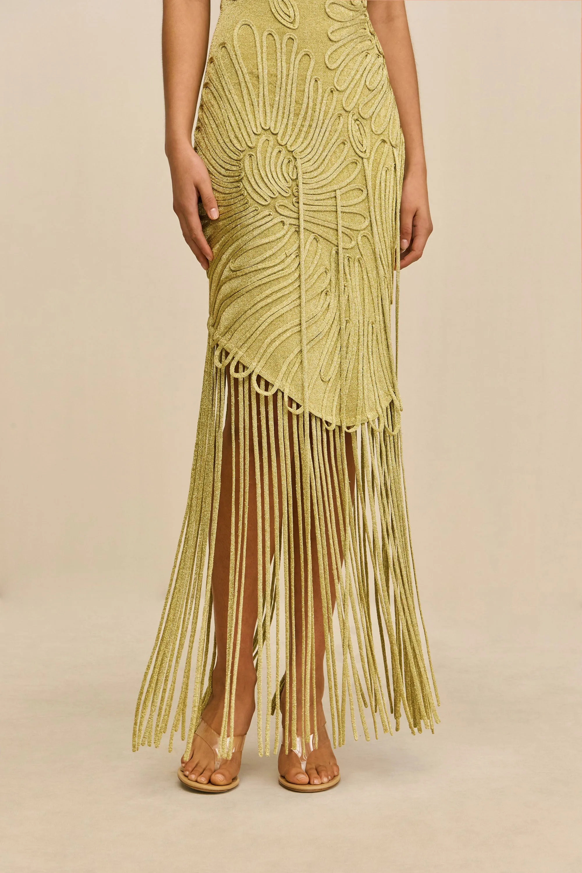 EDINA GOWN - GOLD sold by Cult Gaia product image thumbnail 3
