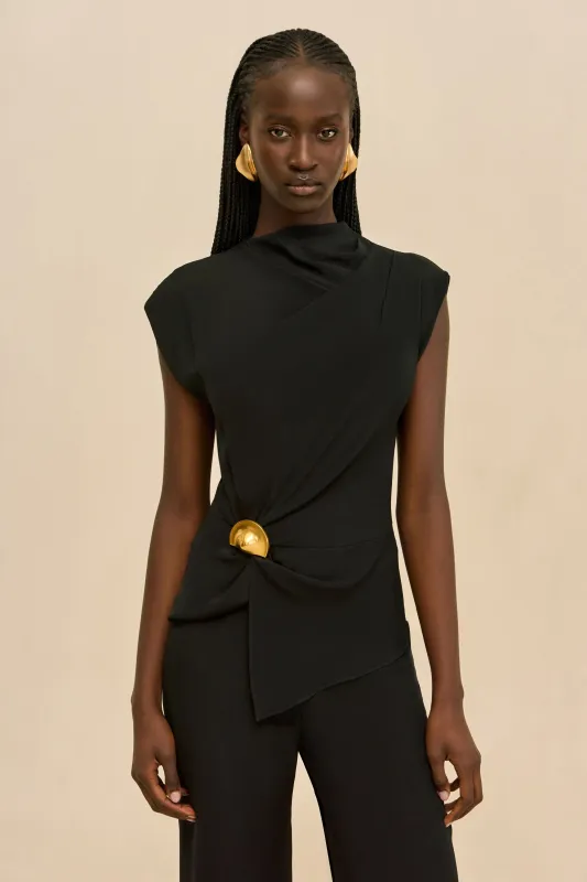 ESMIA TOP - BLACK made by Cult Gaia