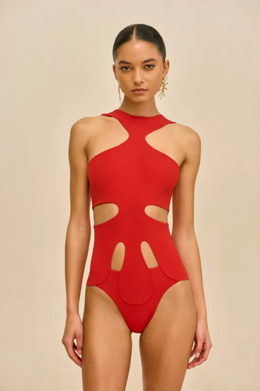 NOVELLA ONE PIECE - VERMILION made by Cult Gaia