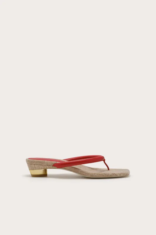 SIERRA SANDAL - VERMILION made by Cult Gaia