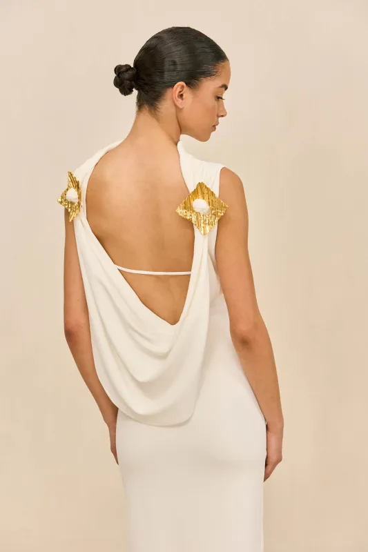 DEDEE DRESS - OFF WHITE made by Cult Gaia