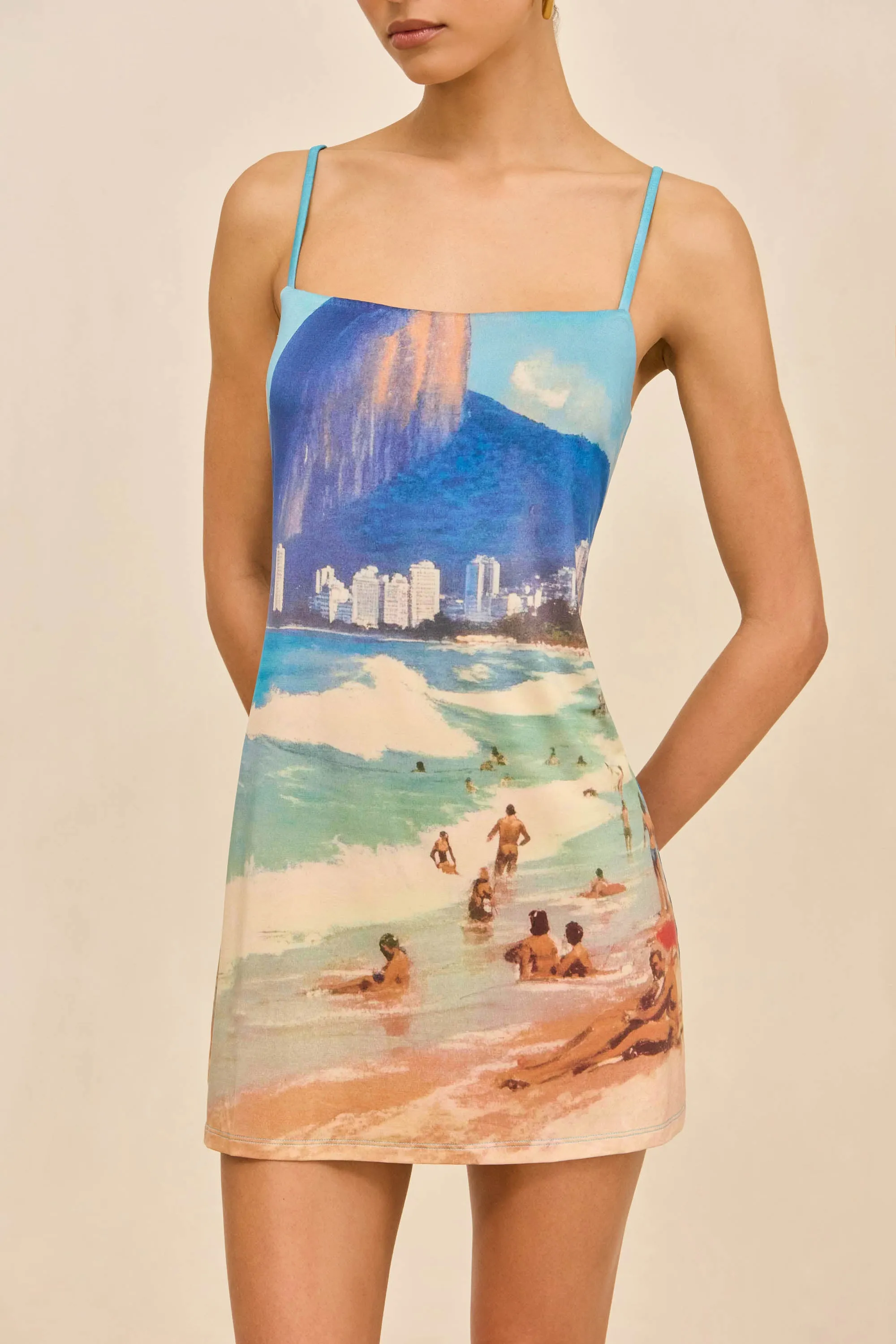 CARDELA DRESS - RIO BEACH PRINT sold by Cult Gaia product image thumbnail 4