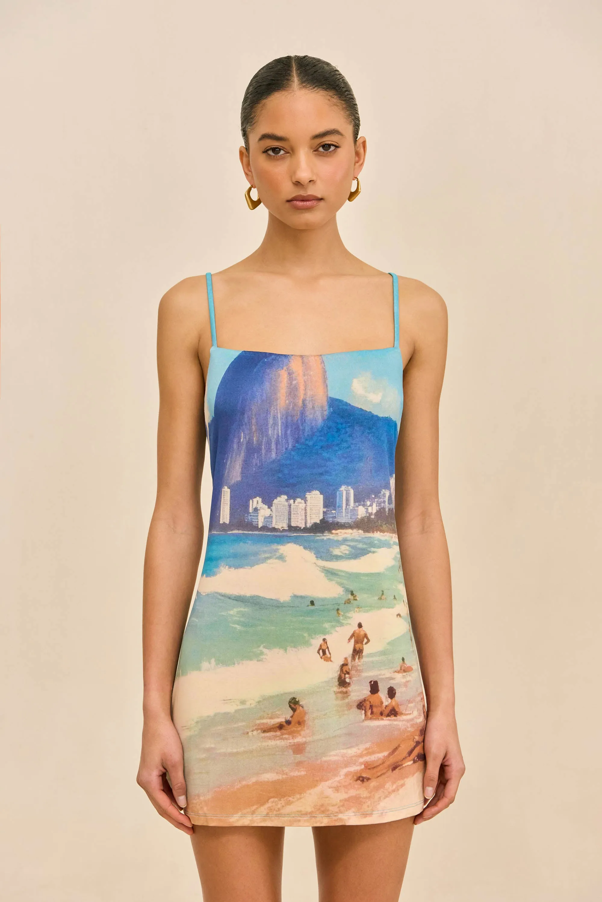 CARDELA DRESS - RIO BEACH PRINT sold by Cult Gaia product image thumbnail 2