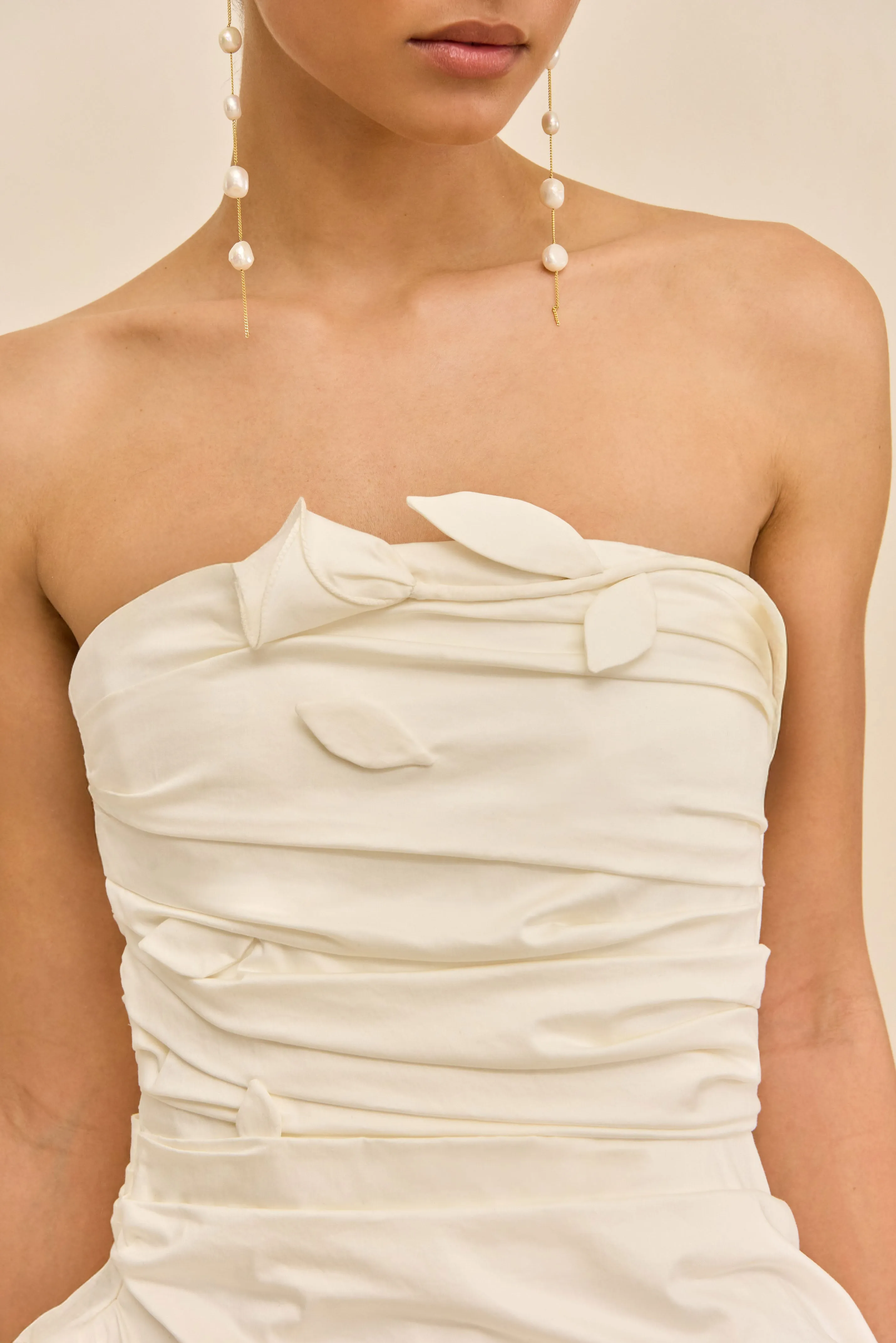MAYSA DRESS - OFF WHITE sold by Cult Gaia product image thumbnail 4