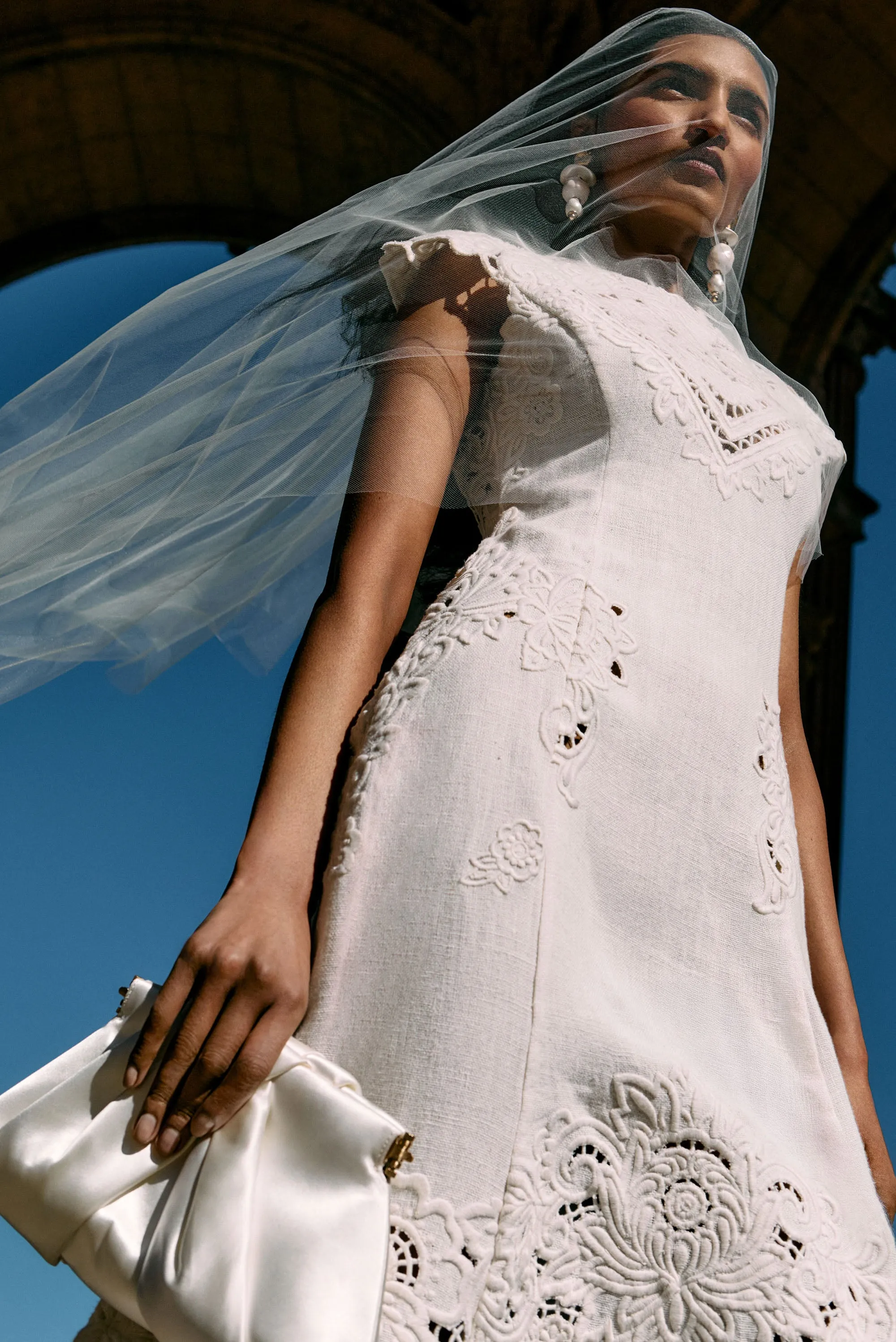 LIA MINI CLUTCH - PEARL sold by Cult Gaia product image thumbnail 2