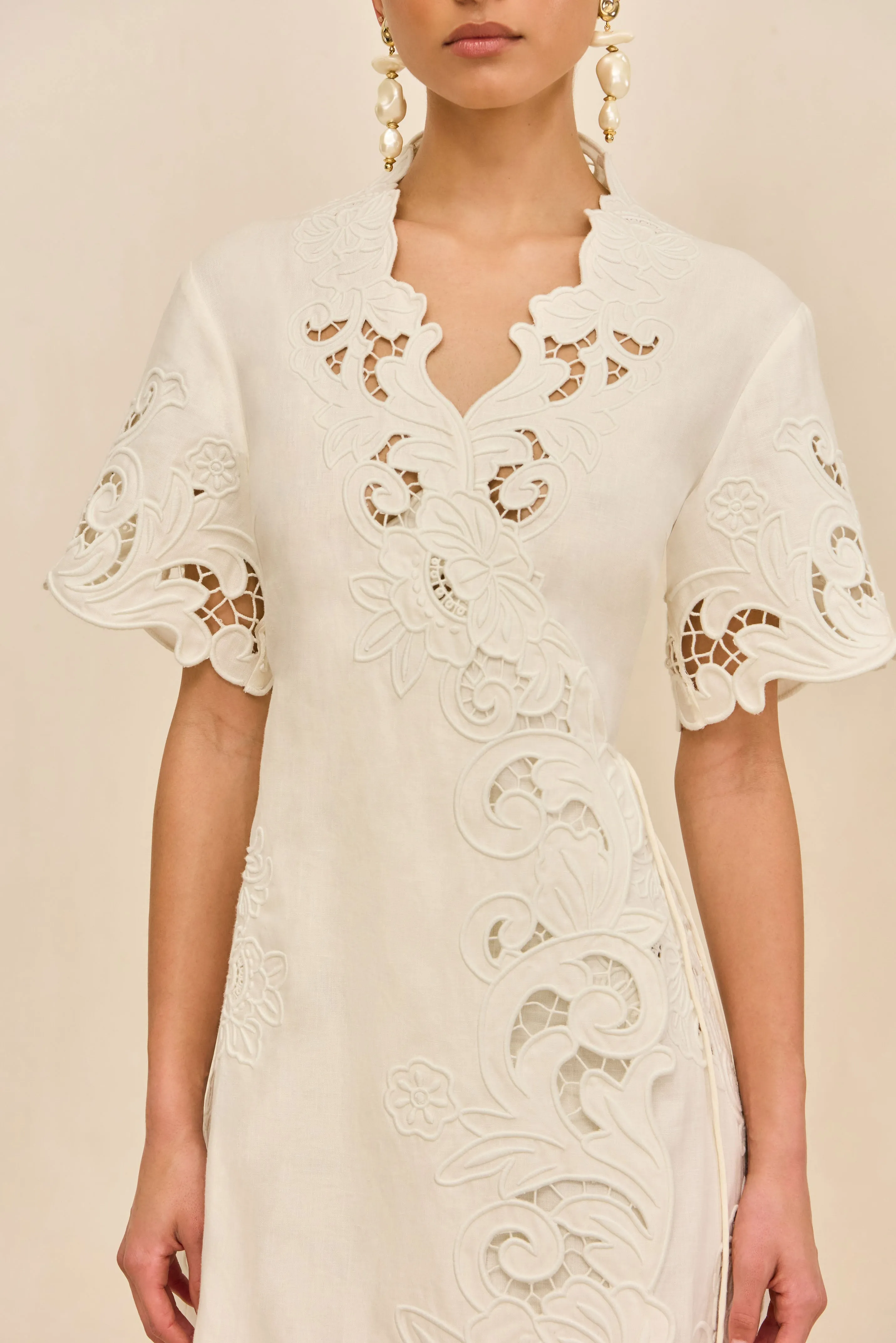 JAIRAYA DRESS - OFF WHITE sold by Cult Gaia product image thumbnail 2