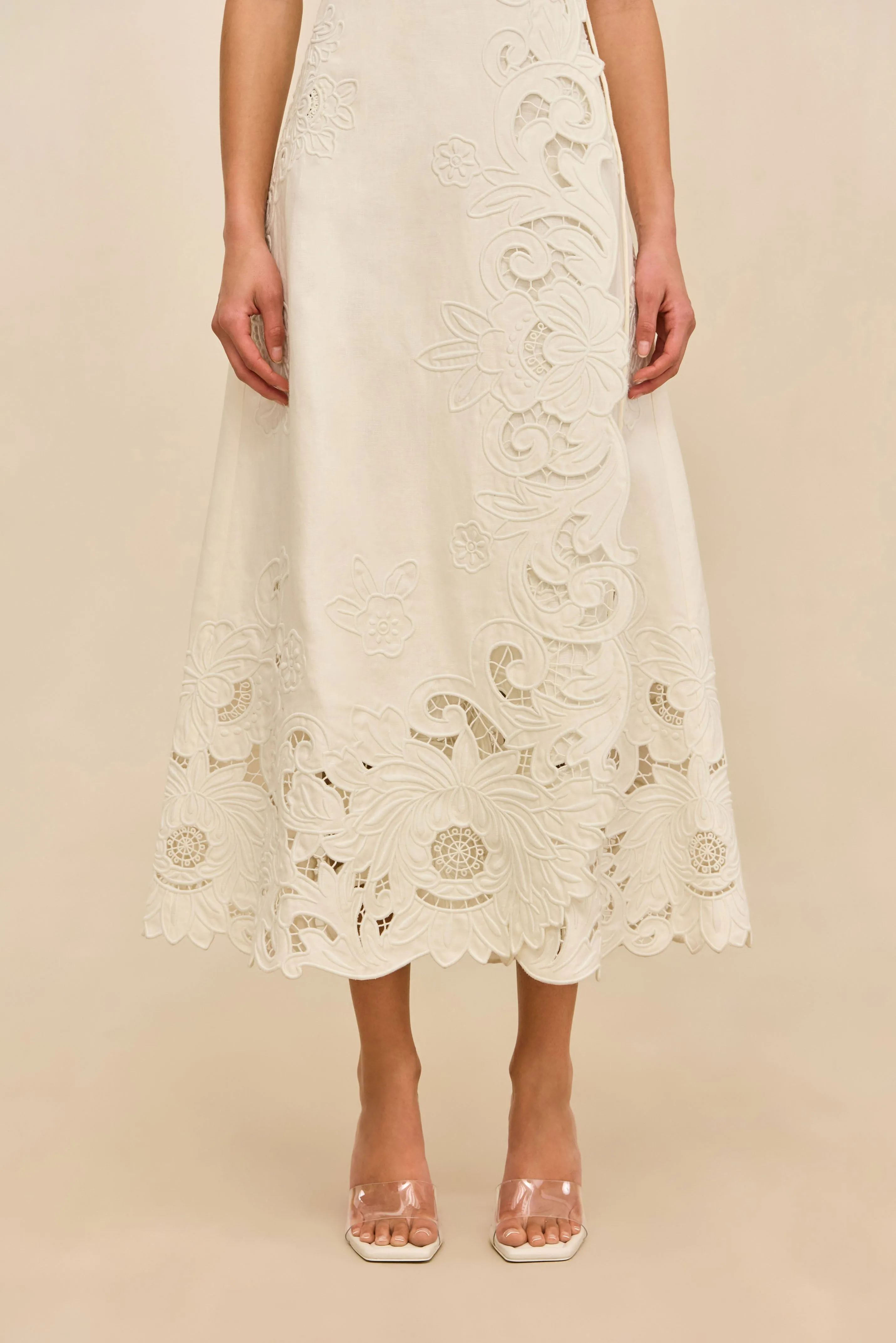 JAIRAYA DRESS - OFF WHITE sold by Cult Gaia product image thumbnail 3