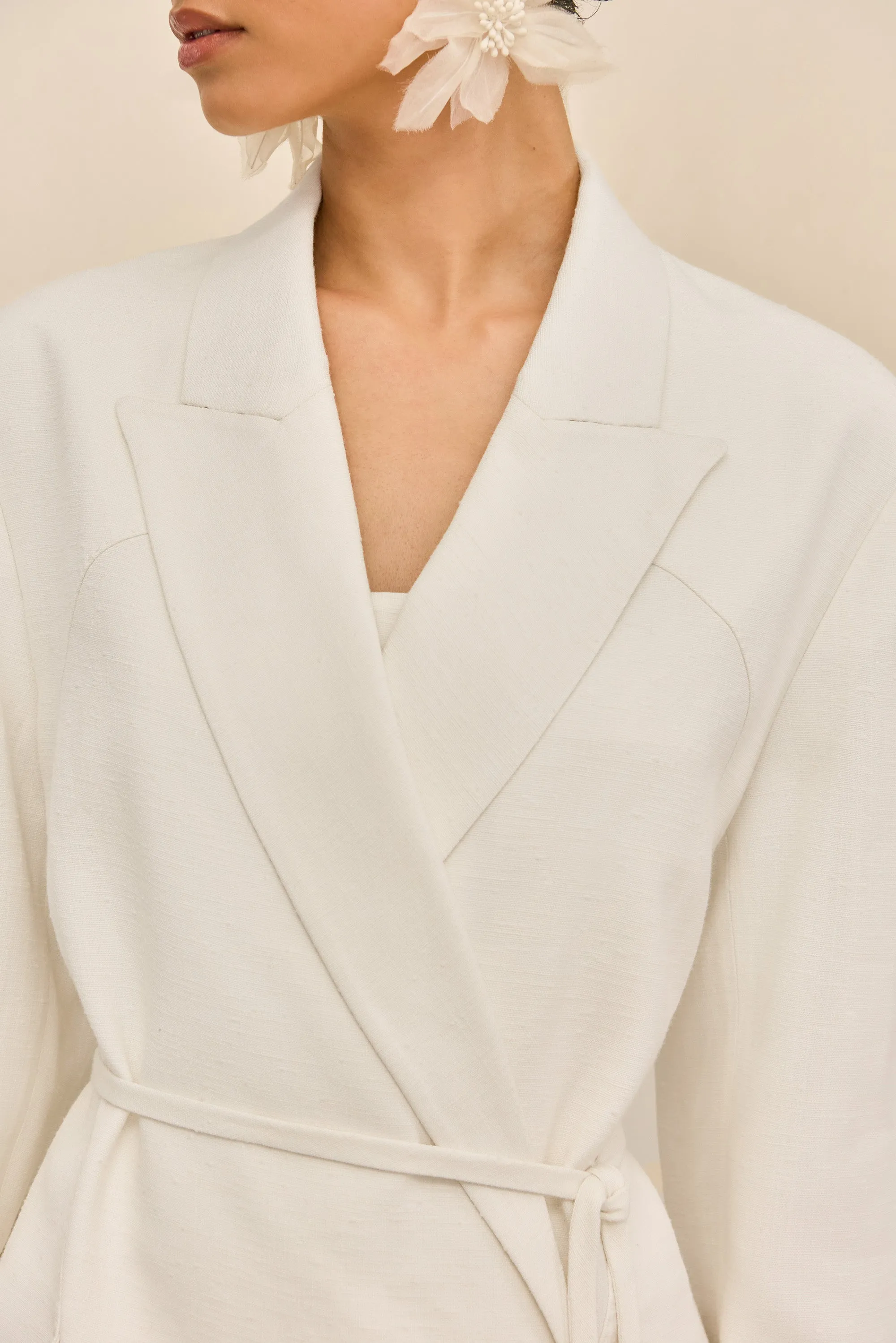 FARIM BLAZER - OFF WHITE sold by Cult Gaia product image thumbnail 4