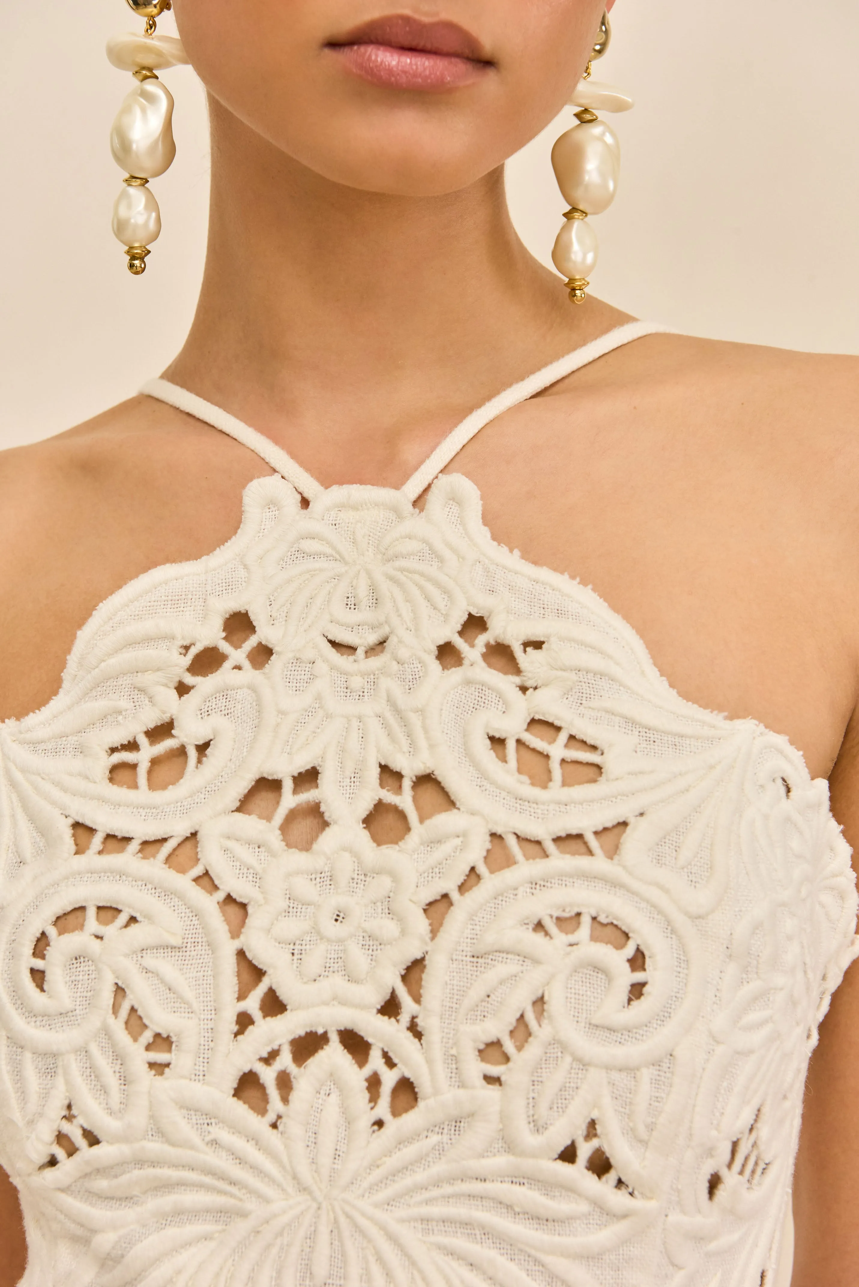 EMMY GOWN - OFF WHITE sold by Cult Gaia product image thumbnail 3