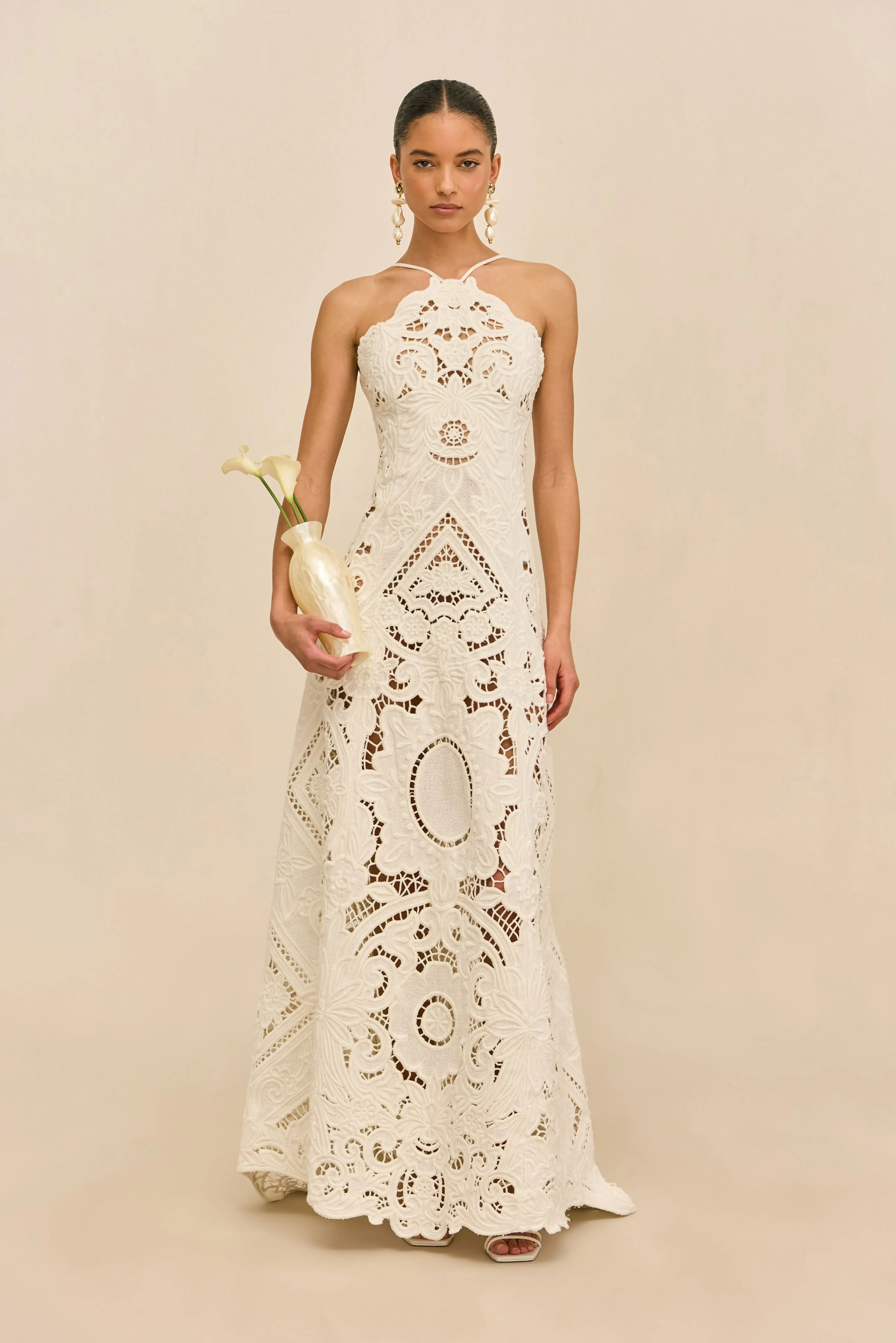 EMMY GOWN - OFF WHITE sold by Cult Gaia product image thumbnail 2