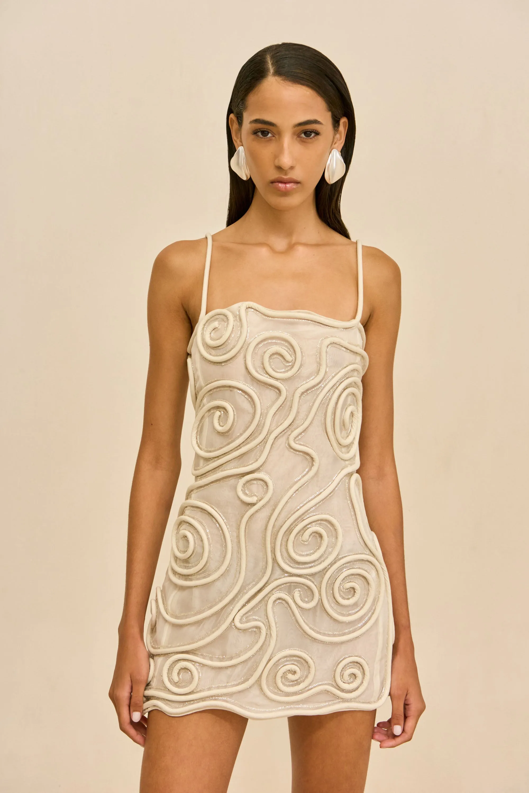 TALINA DRESS - OFF WHITE sold by Cult Gaia product image thumbnail 2