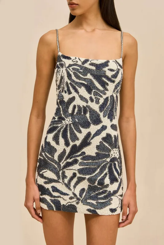 BEBE DRESS - ETCHED FLORAL made by Cult Gaia