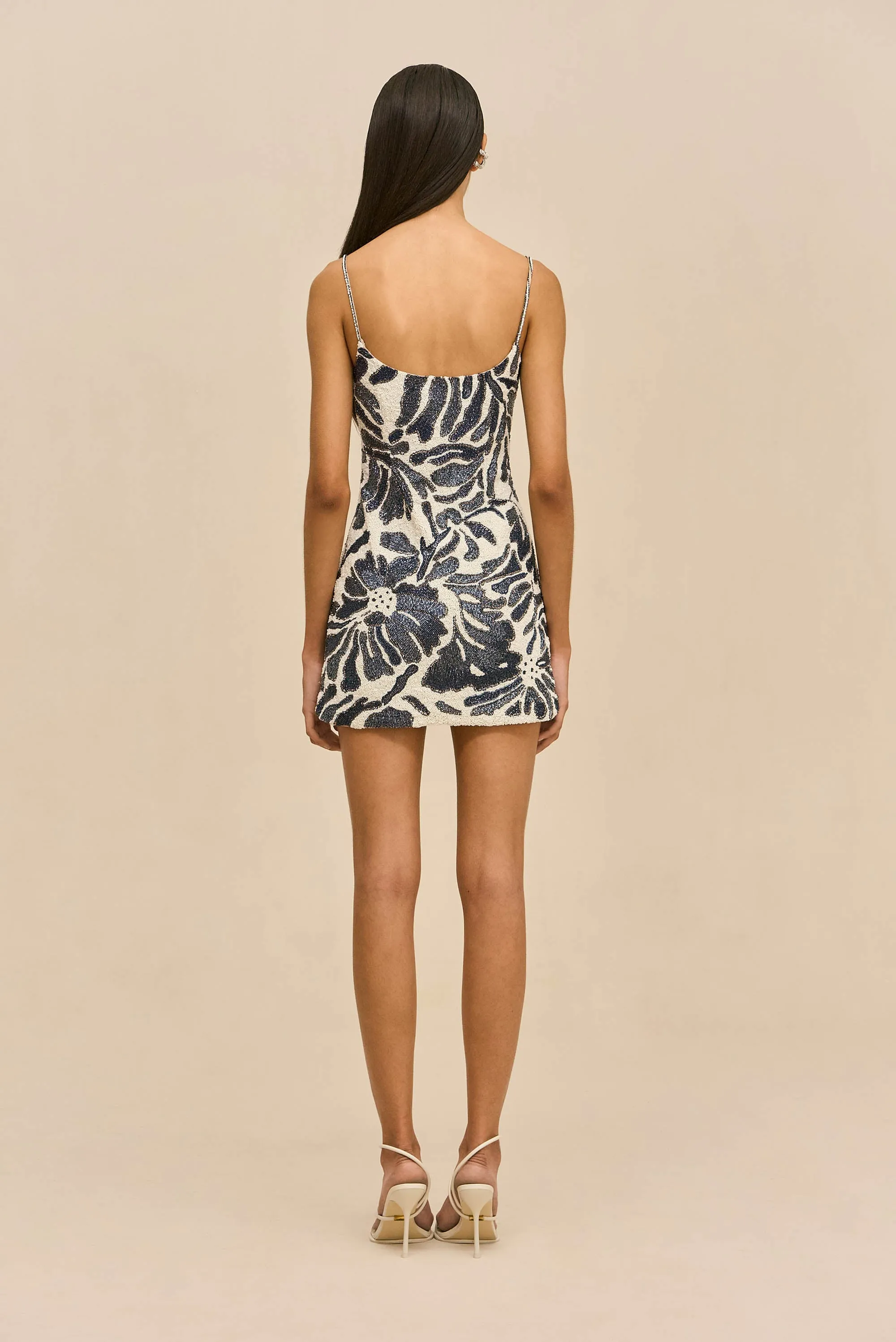 BEBE DRESS - ETCHED FLORAL sold by Cult Gaia product image thumbnail 3
