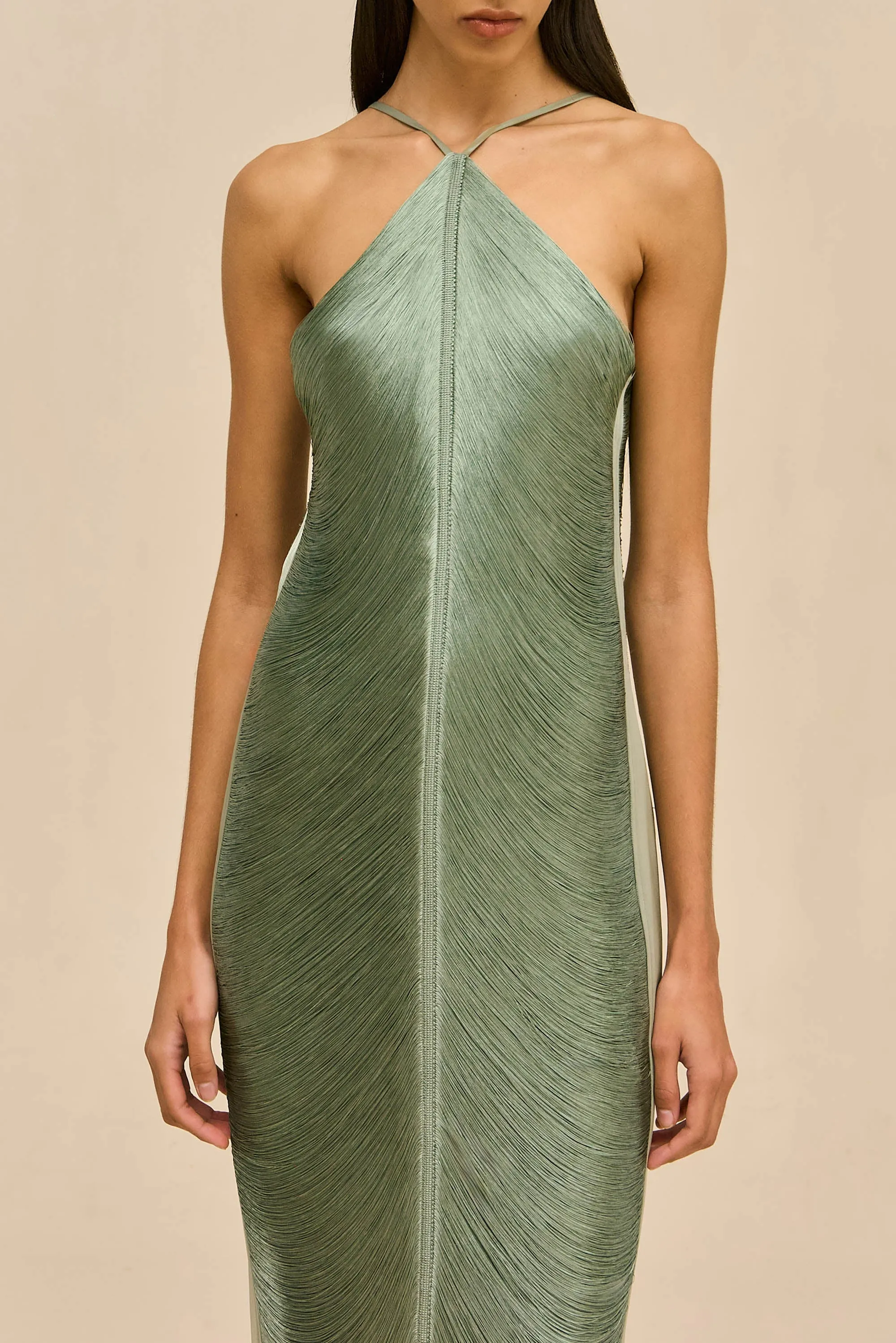 RENATA GOWN - COOL MINT sold by Cult Gaia product image thumbnail 3