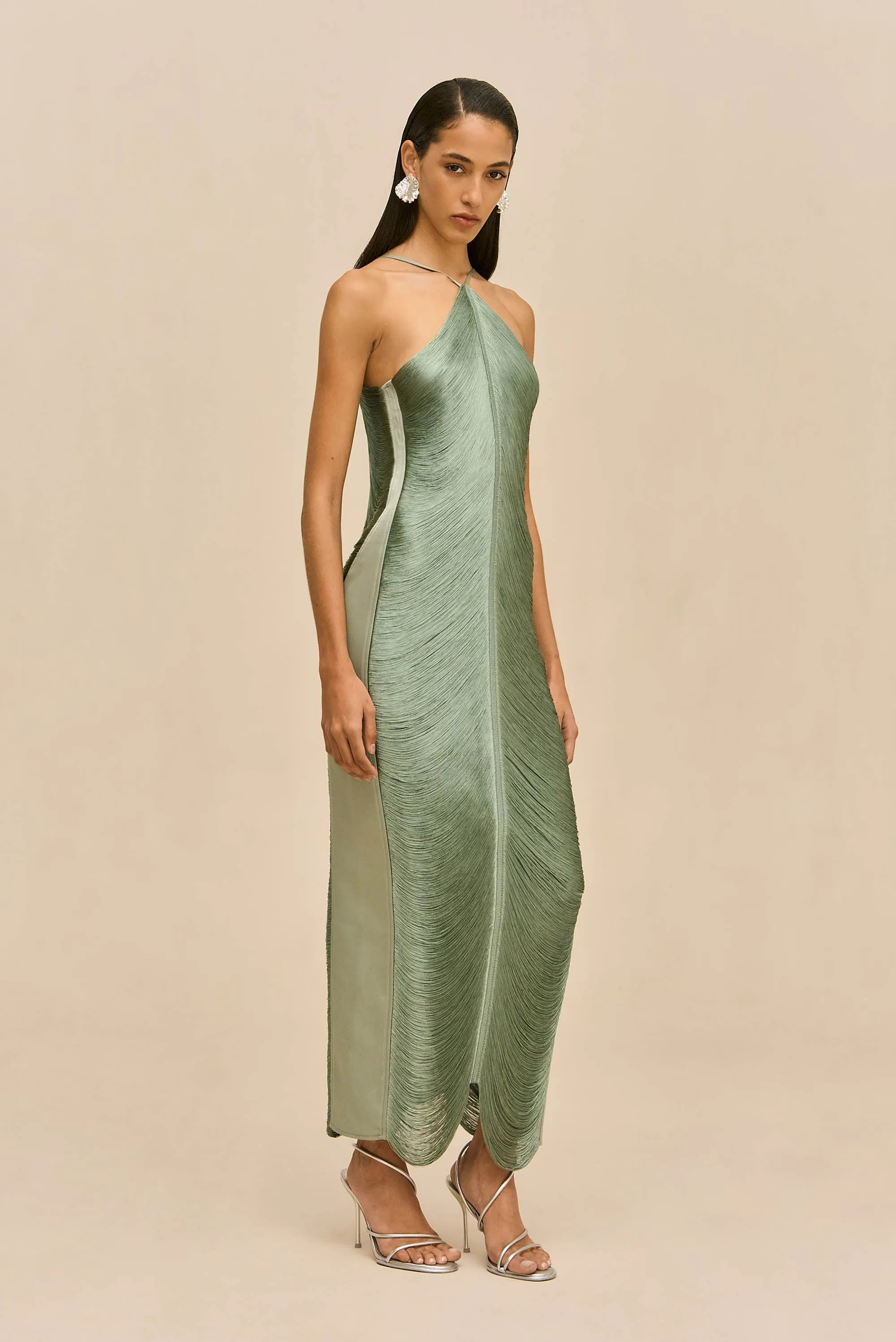 RENATA GOWN - COOL MINT sold by Cult Gaia product image thumbnail 5