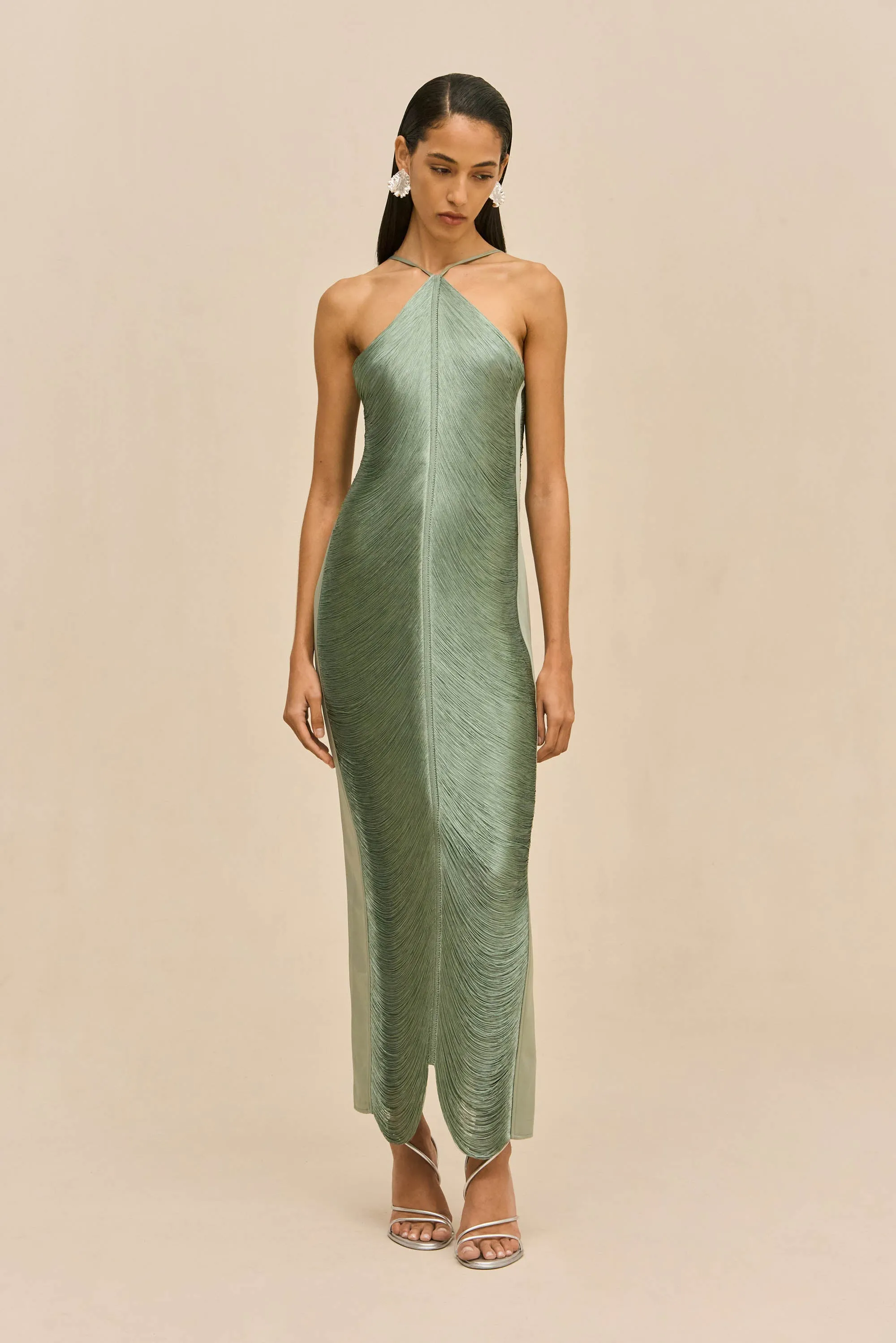 RENATA GOWN - COOL MINT sold by Cult Gaia product image thumbnail 4