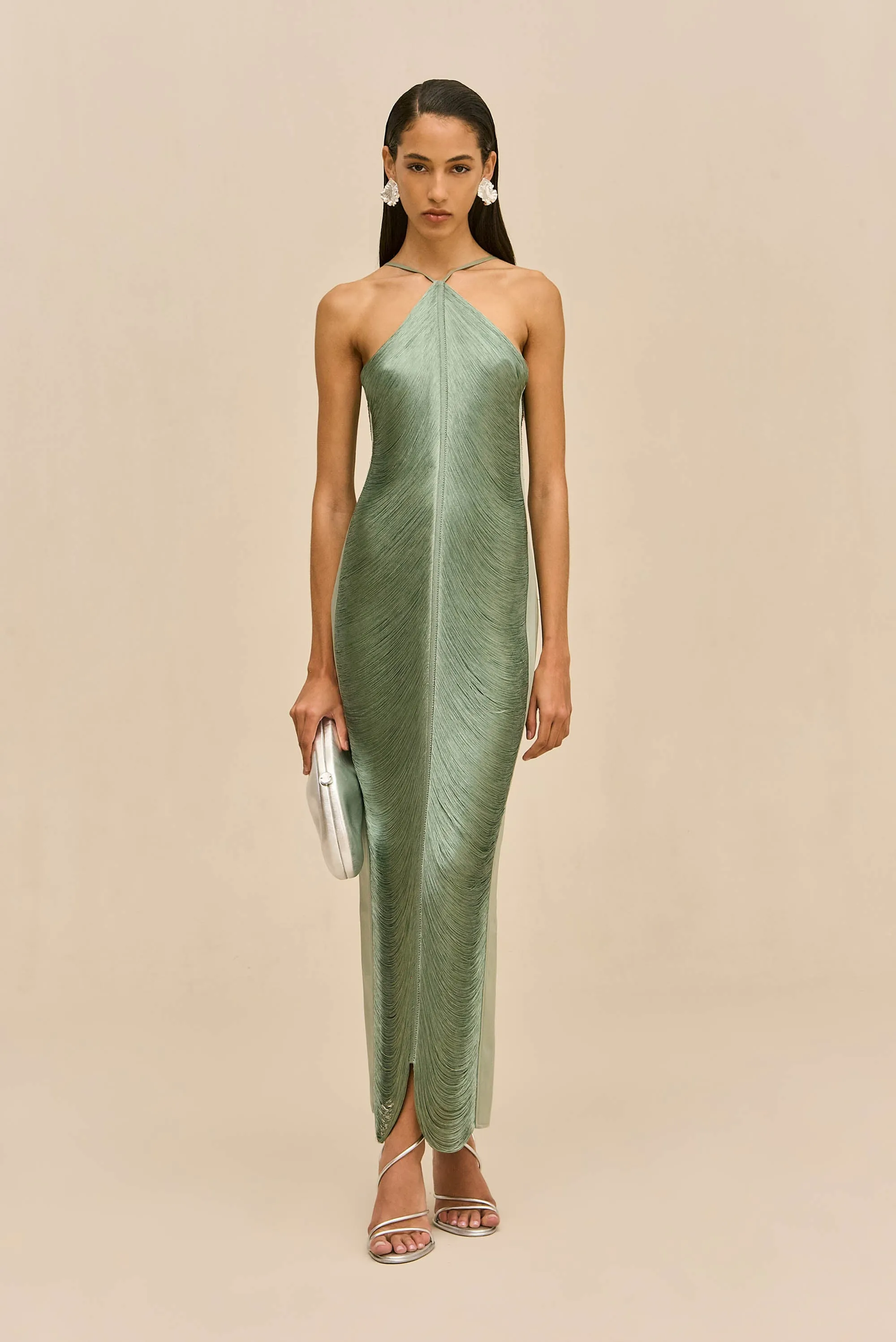 RENATA GOWN - COOL MINT sold by Cult Gaia