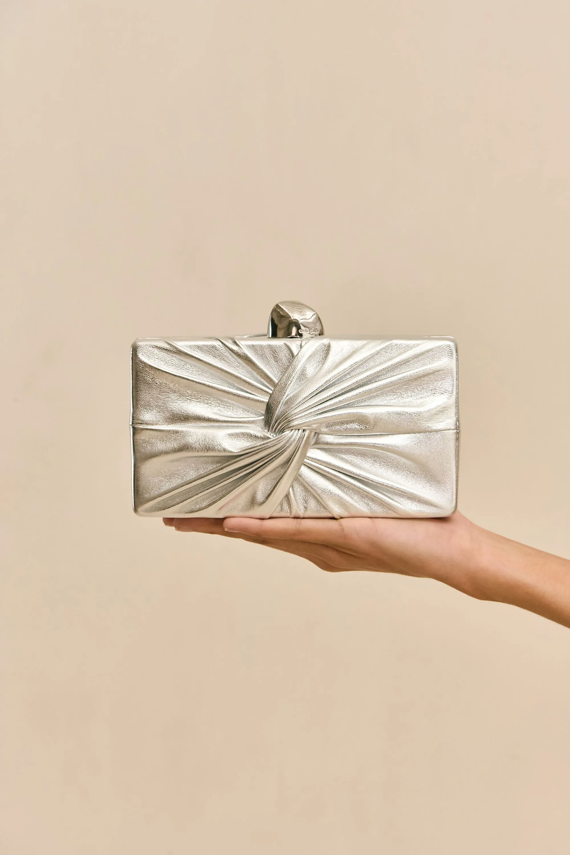 LISSE CLUTCH - SILVER sold by Cult Gaia product image thumbnail 4