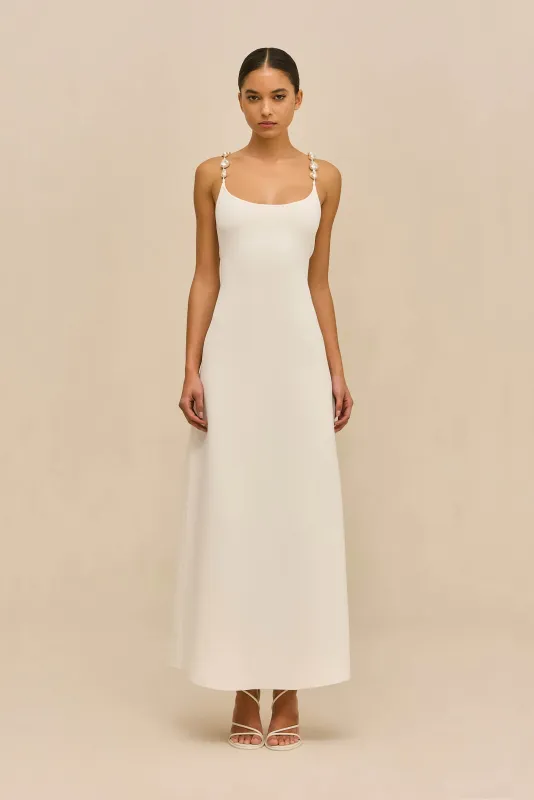 FINLEY KNIT DRESS - OFF WHITE made by Cult Gaia