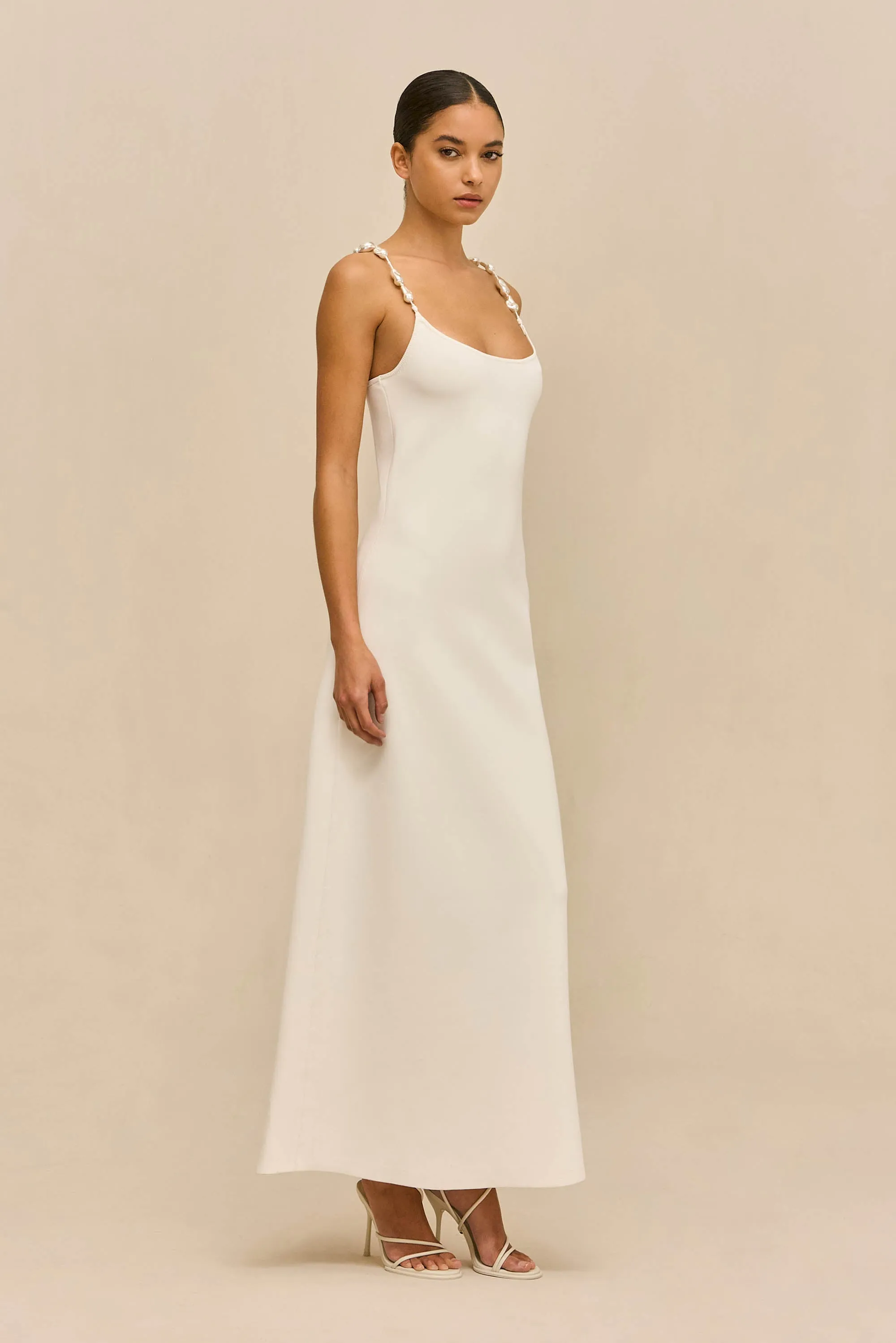 FINLEY KNIT DRESS - OFF WHITE sold by Cult Gaia product image thumbnail 4