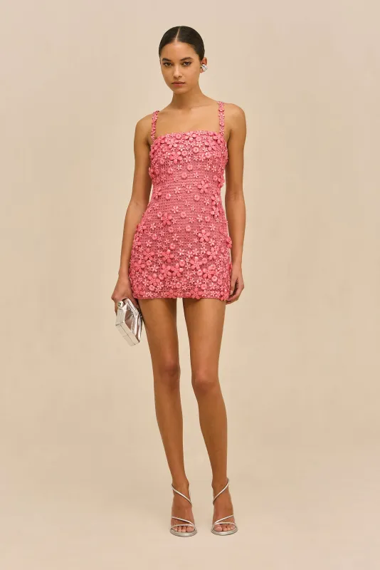 FLORABELLE DRESS - STRAWBERRY made by Cult Gaia