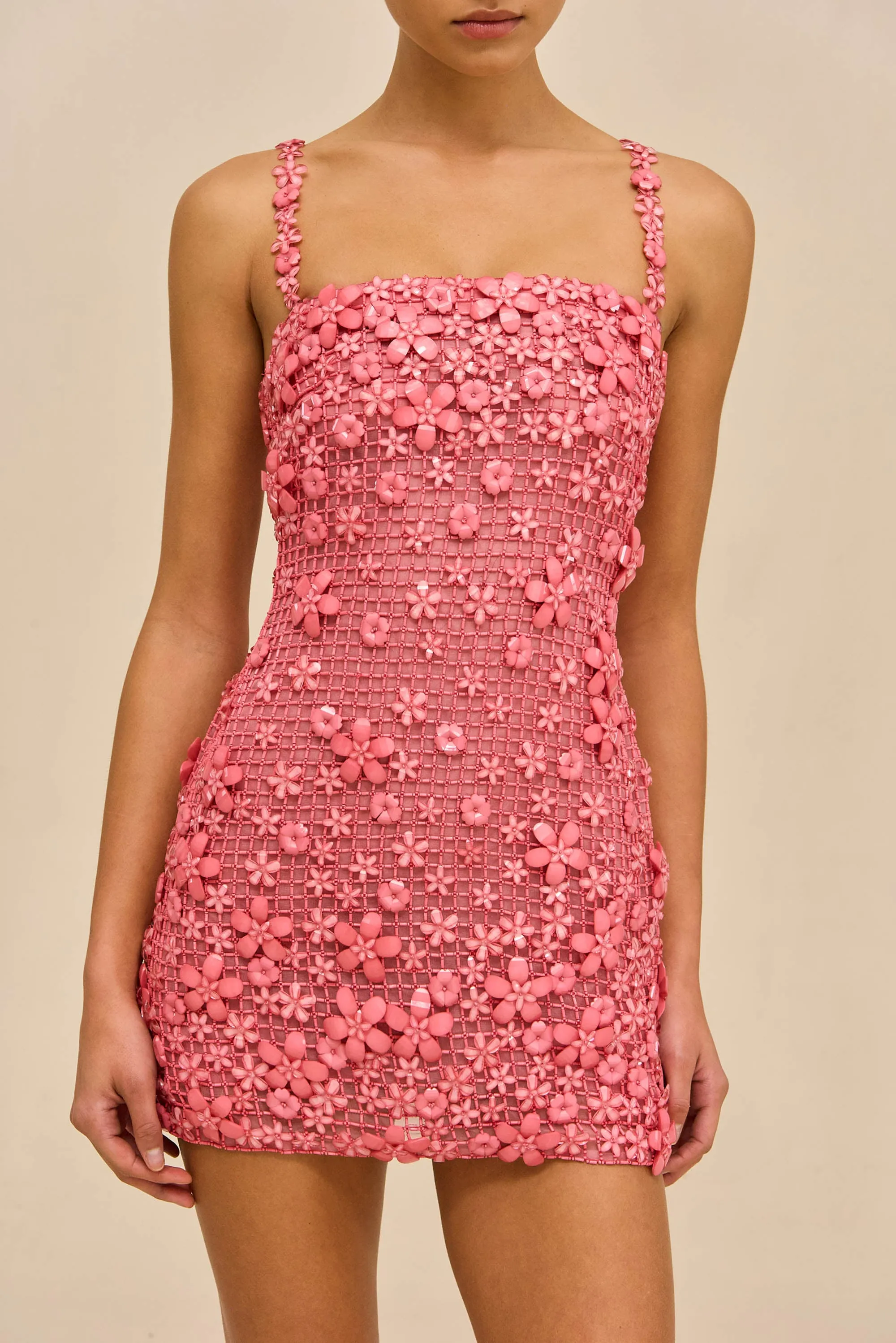 FLORABELLE DRESS - STRAWBERRY sold by Cult Gaia product image thumbnail 2