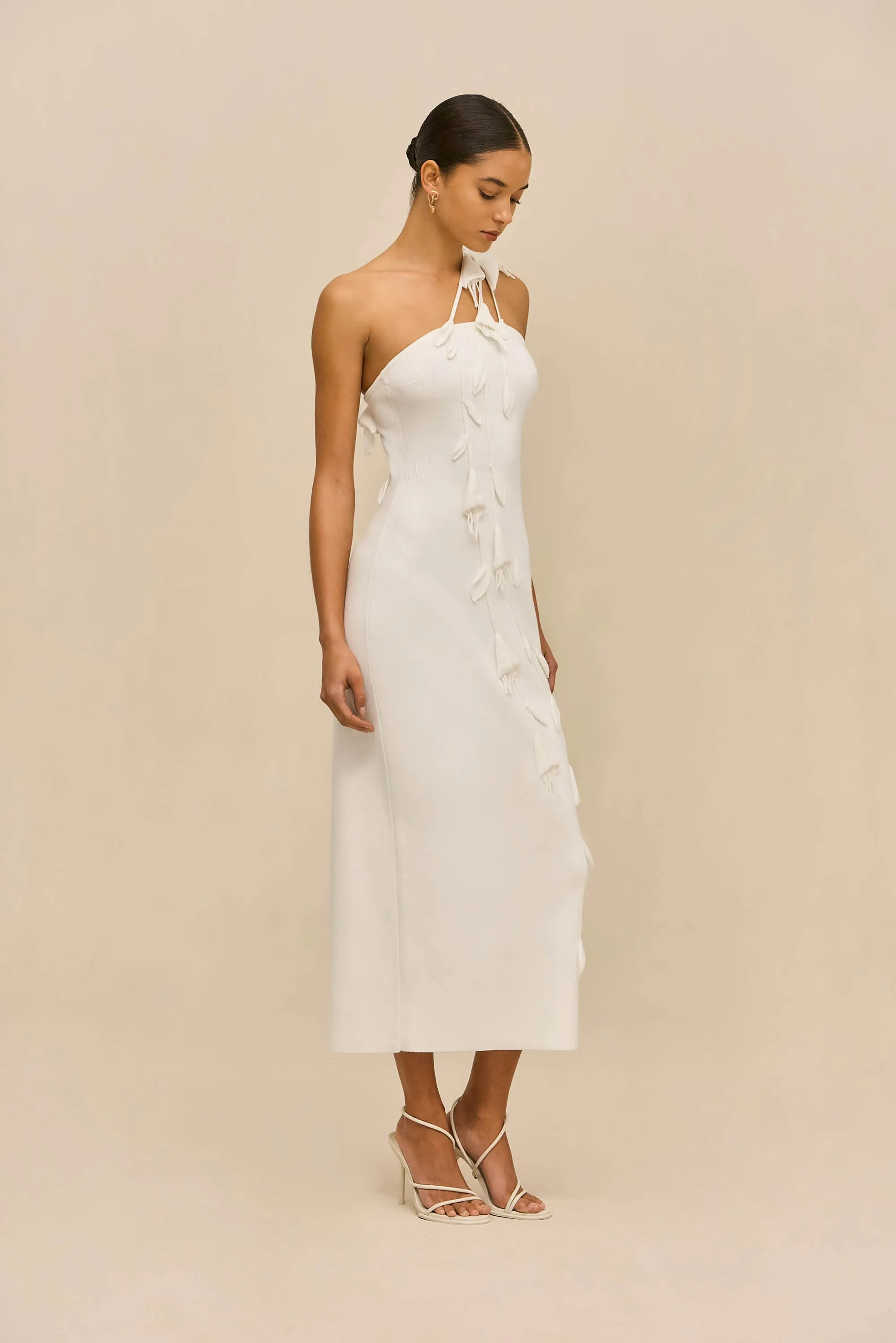 JILLY KNIT DRESS - OFF WHITE sold by Cult Gaia product image thumbnail 5
