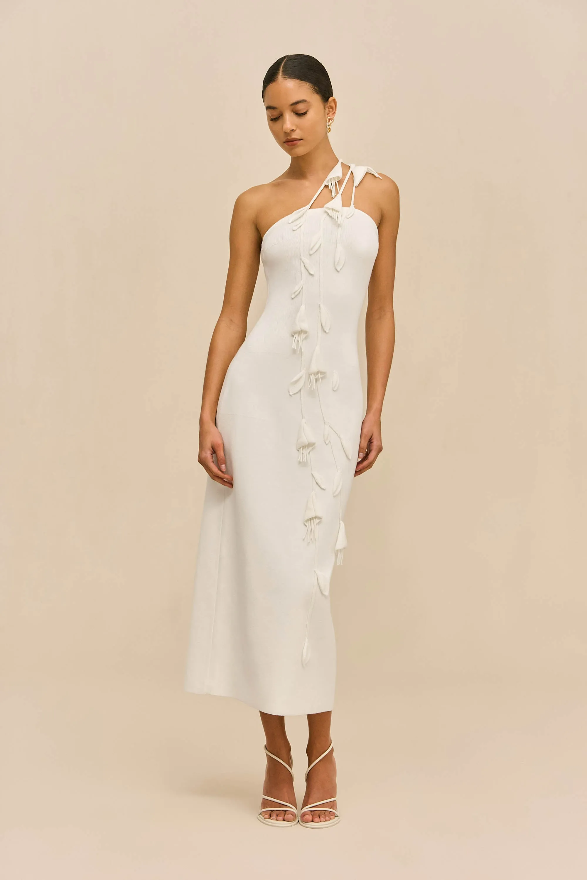 JILLY KNIT DRESS - OFF WHITE sold by Cult Gaia