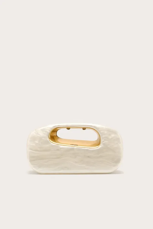 AMARA CLUTCH - IVORY made by Cult Gaia