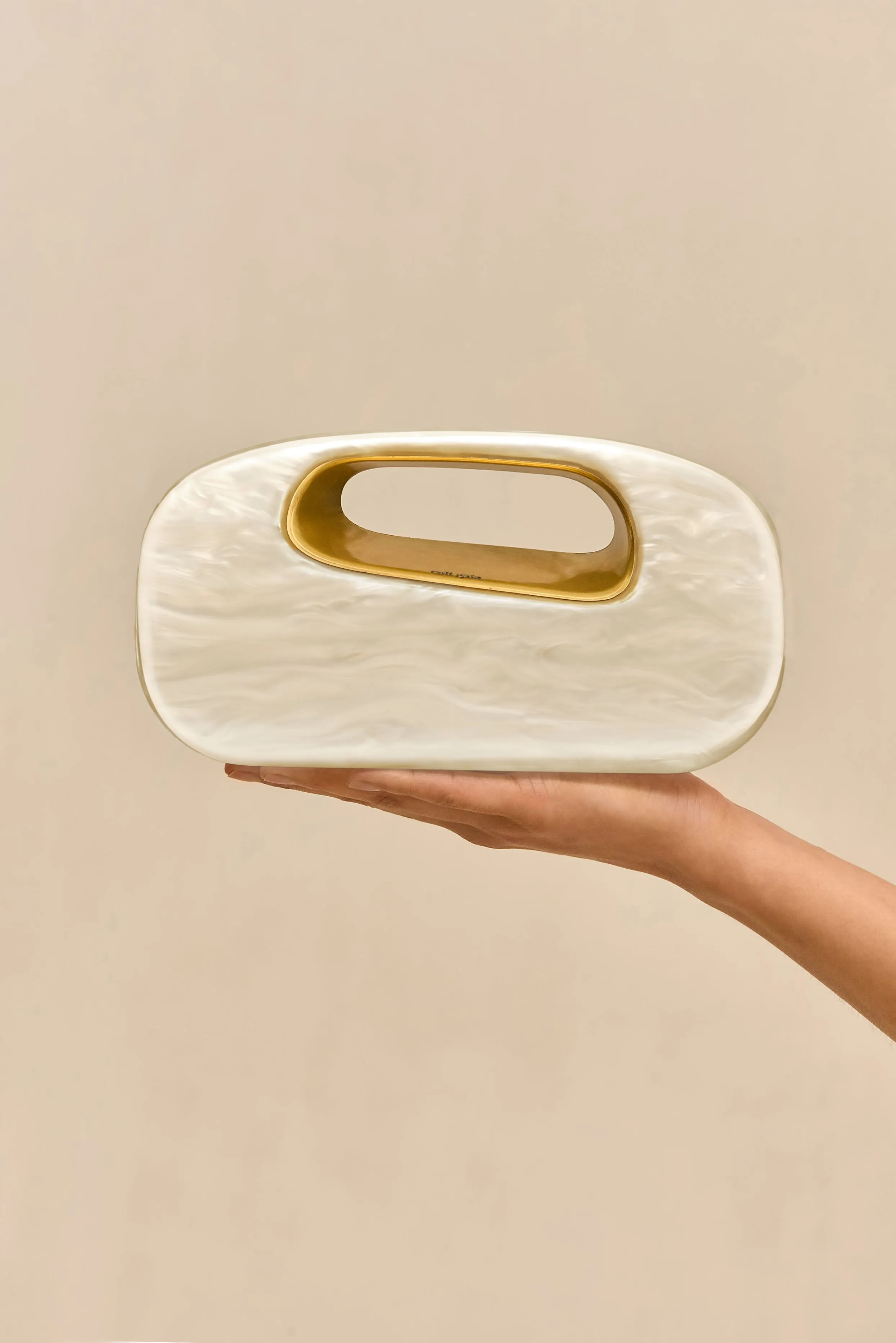 AMARA CLUTCH - IVORY sold by Cult Gaia product image thumbnail 2