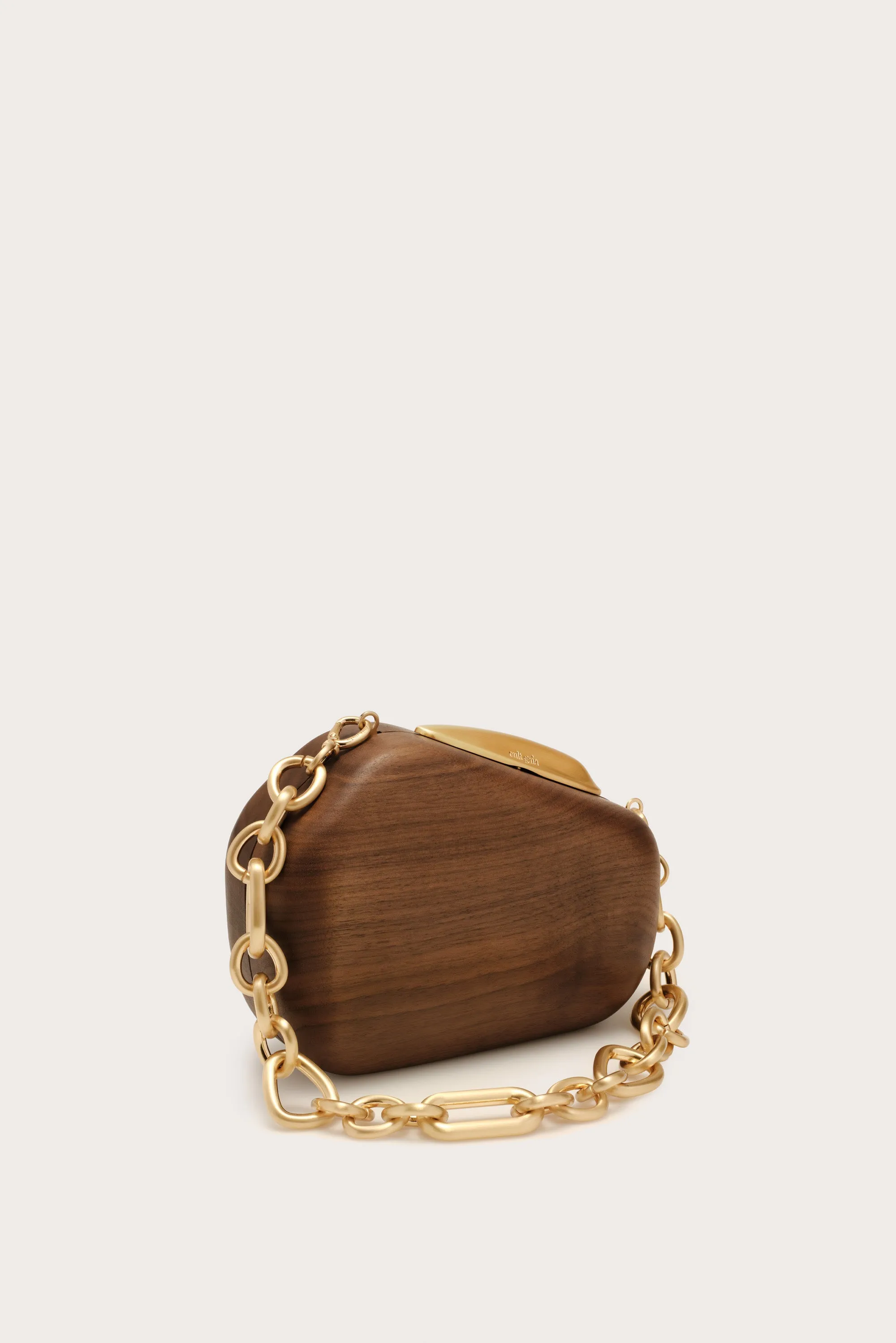 ALTHEA CLUTCH - WALNUT sold by Cult Gaia product image thumbnail 2