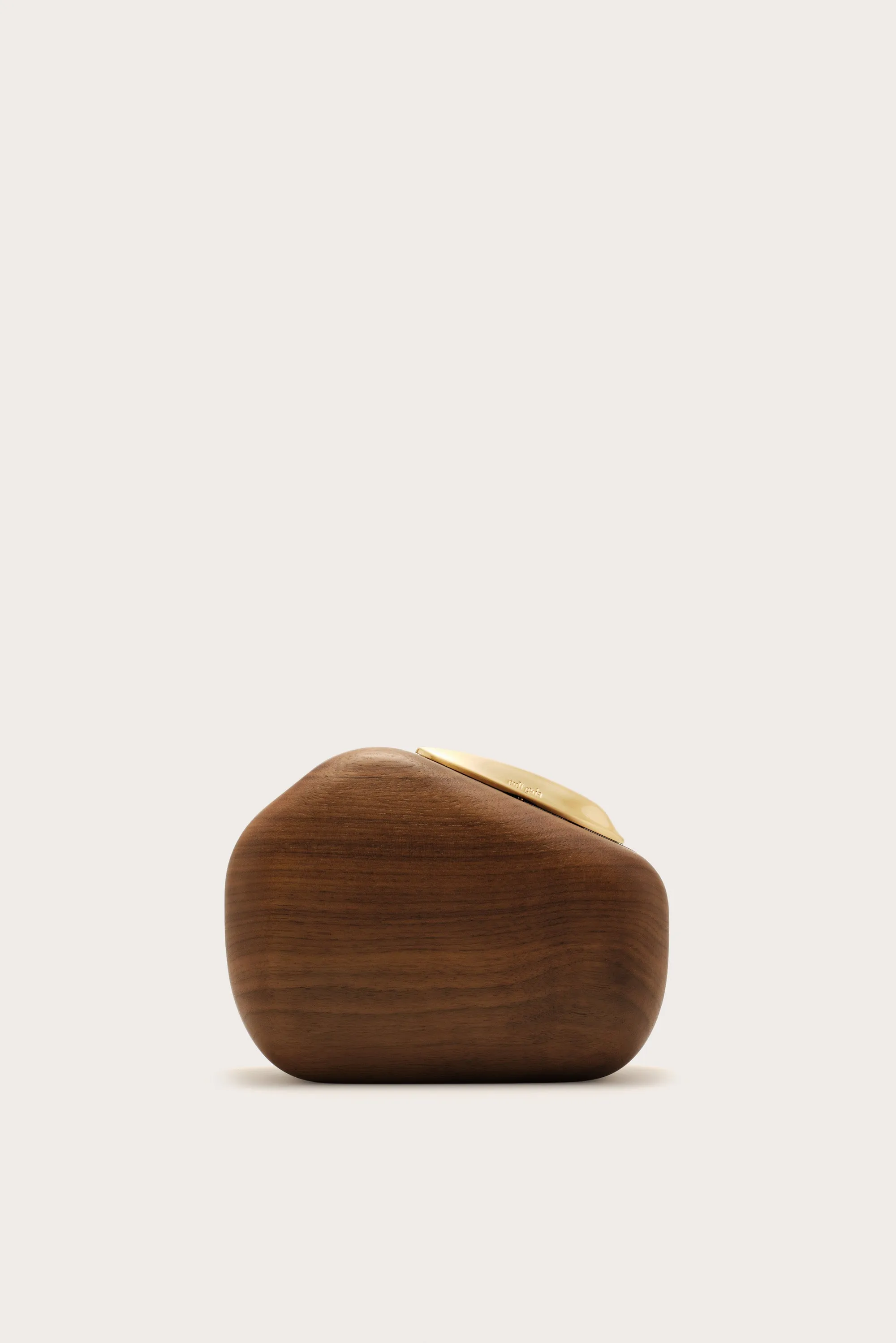 ALTHEA CLUTCH - WALNUT sold by Cult Gaia