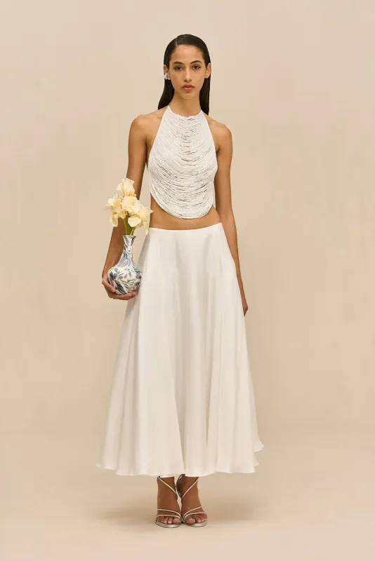 CYRENE SKIRT - OFF WHITE made by Cult Gaia