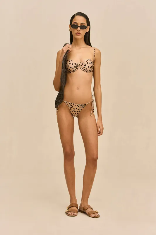 ESTELLA BIKINI BOTTOM - CHEETAH made by Cult Gaia