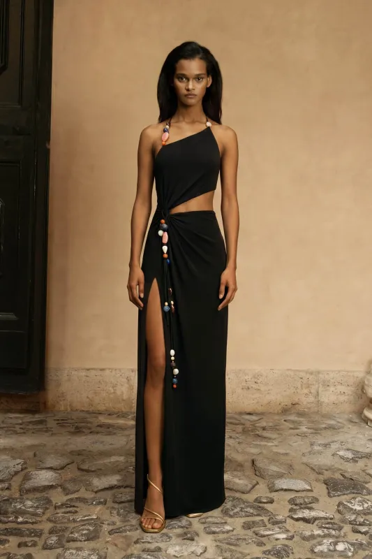 MACIE GOWN - BLACK made by Cult Gaia