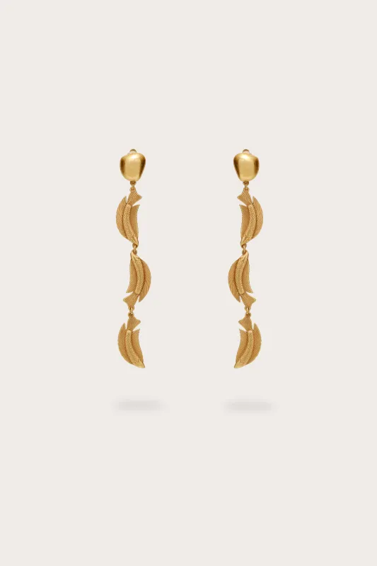NEEMO TRIO EARRING - ANTIQUE BRASS made by Cult Gaia