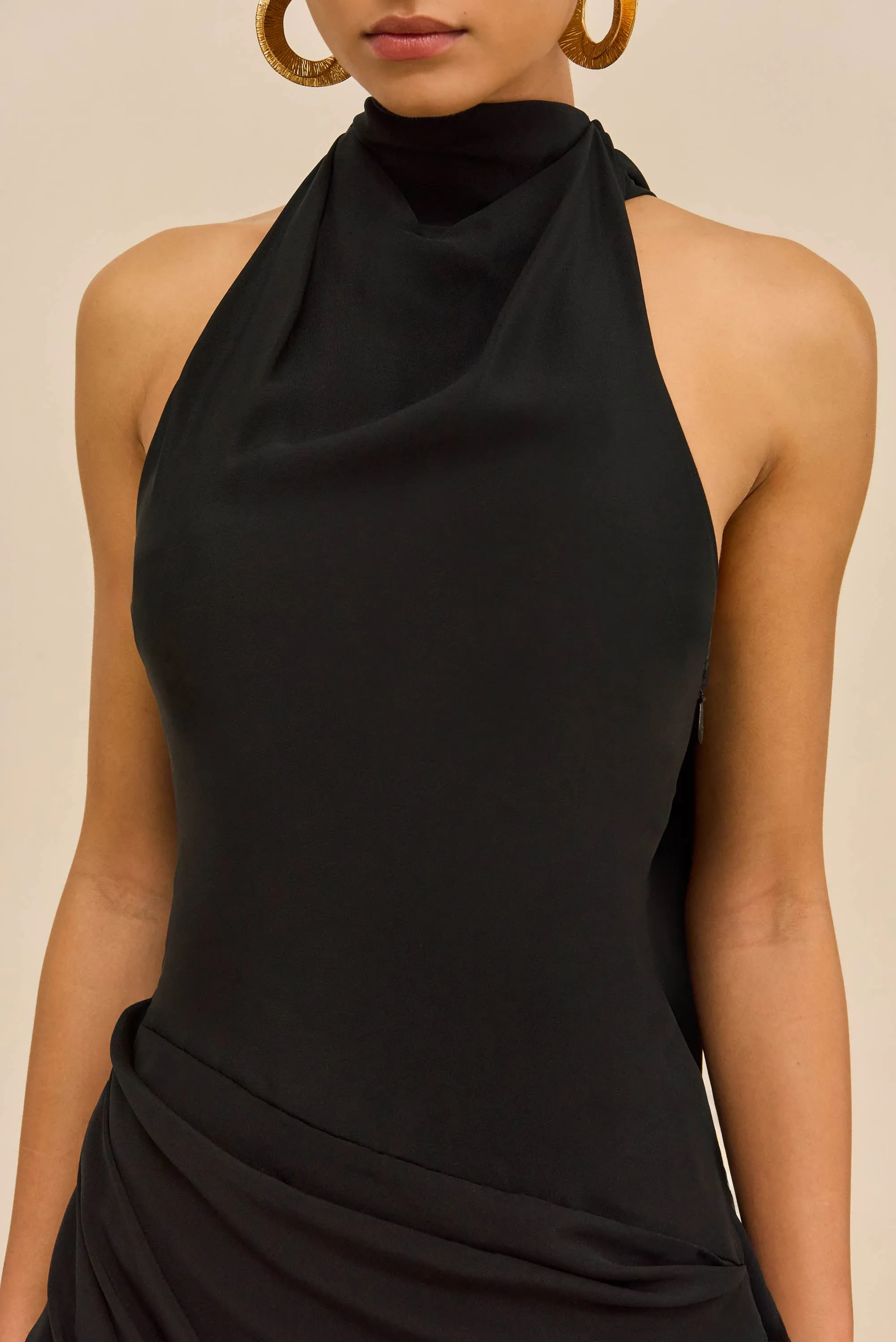 NOOSHA DRESS - BLACK sold by Cult Gaia product image thumbnail 3
