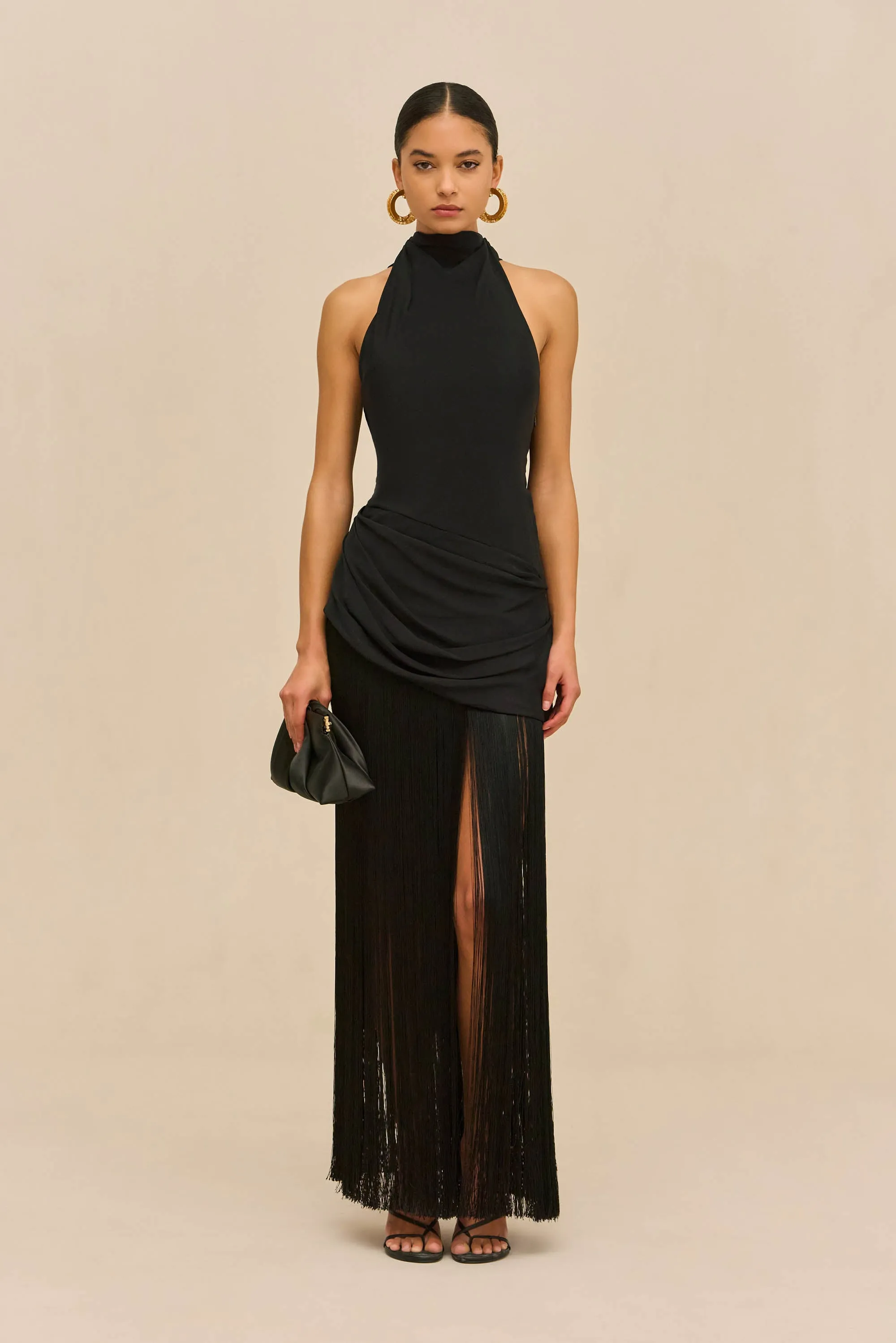 NOOSHA DRESS - BLACK sold by Cult Gaia product image thumbnail 4