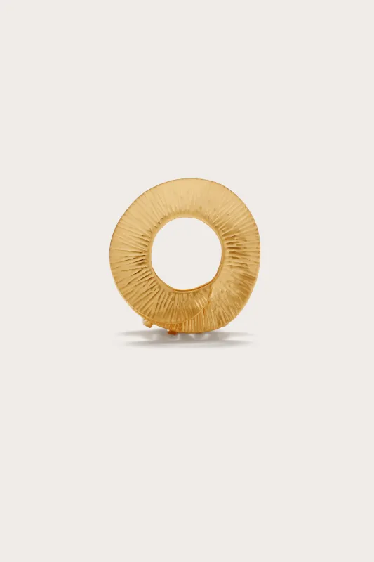 REN CLAW CLIP - BRUSHED BRASS made by Cult Gaia