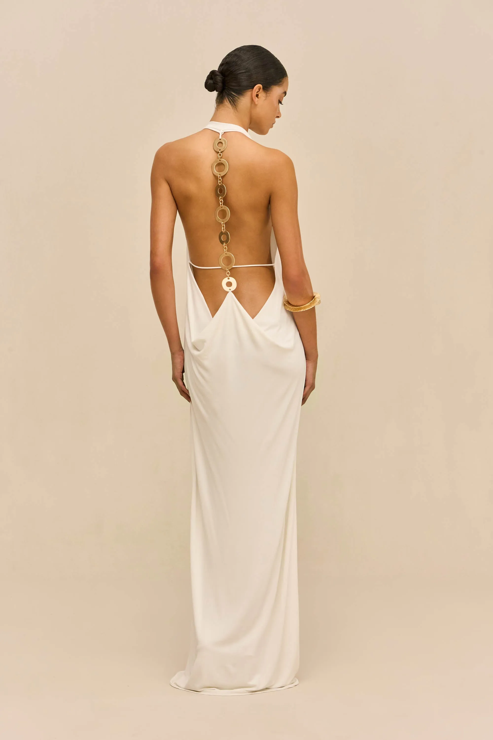 SIENA GOWN - OFF WHITE sold by Cult Gaia product image thumbnail 3