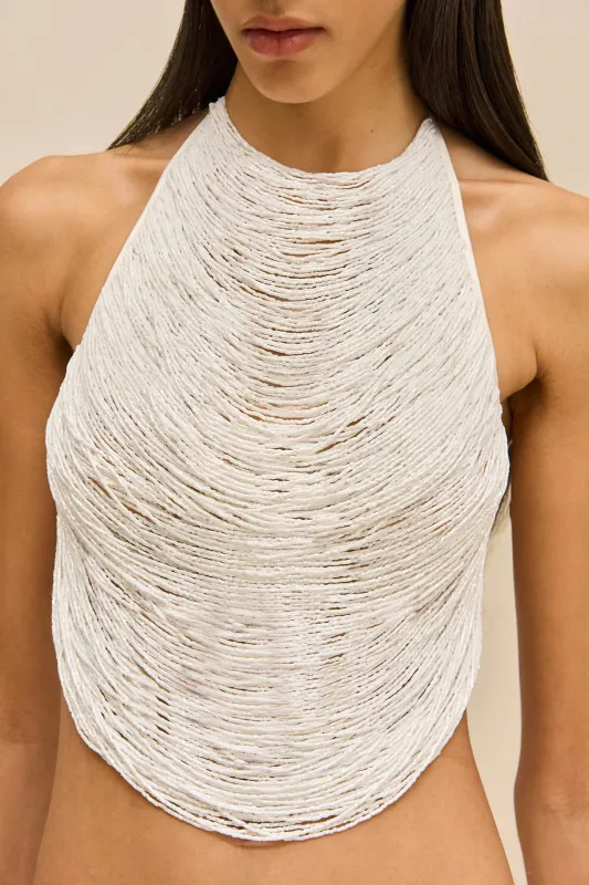 TANNER TOP - OFF WHITE made by Cult Gaia