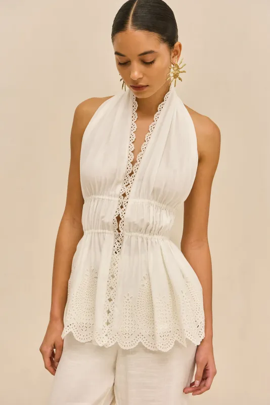 TRINI TOP - OFF WHITE made by Cult Gaia