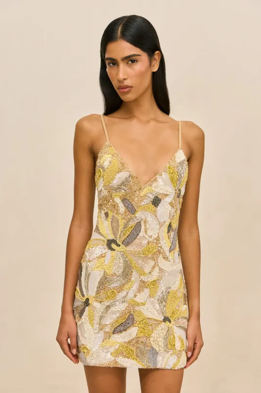 SASHA DRESS - WILD DAHLIA made by Cult Gaia