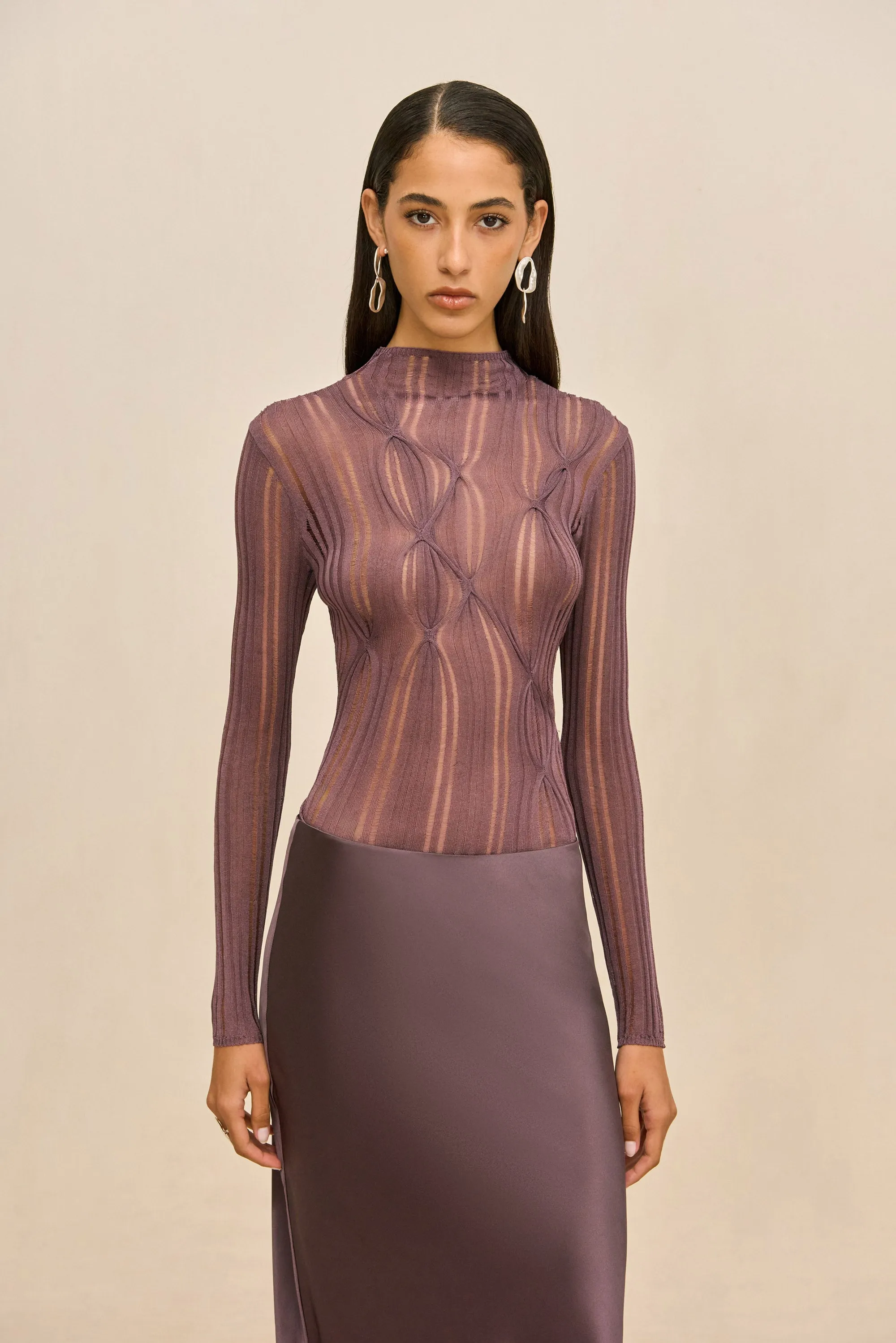 CHANTEL SKIRT - WARM HAZE sold by Cult Gaia product image thumbnail 3