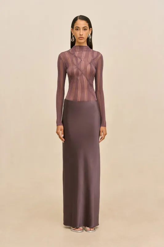 CHANTEL SKIRT - WARM HAZE made by Cult Gaia