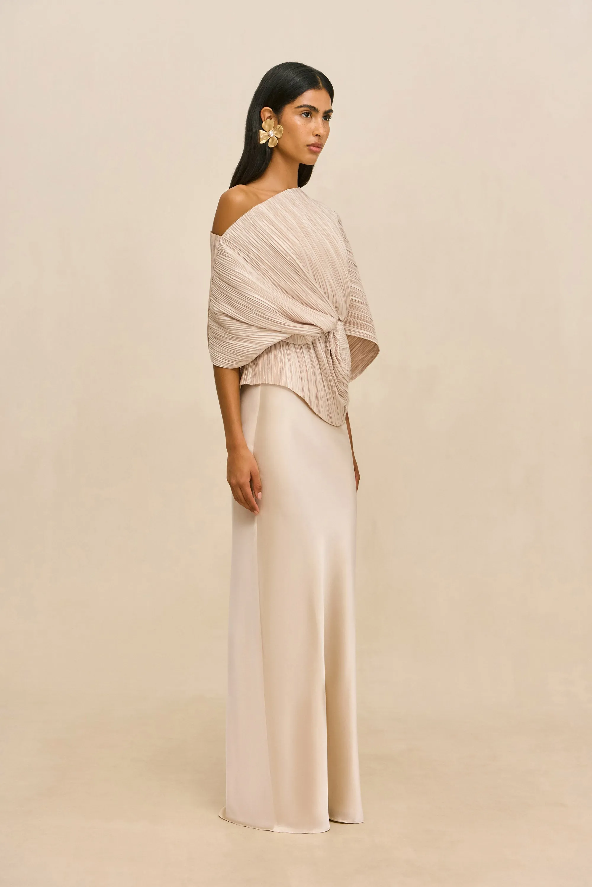 CHANTEL SKIRT - DOVE sold by Cult Gaia product image thumbnail 4