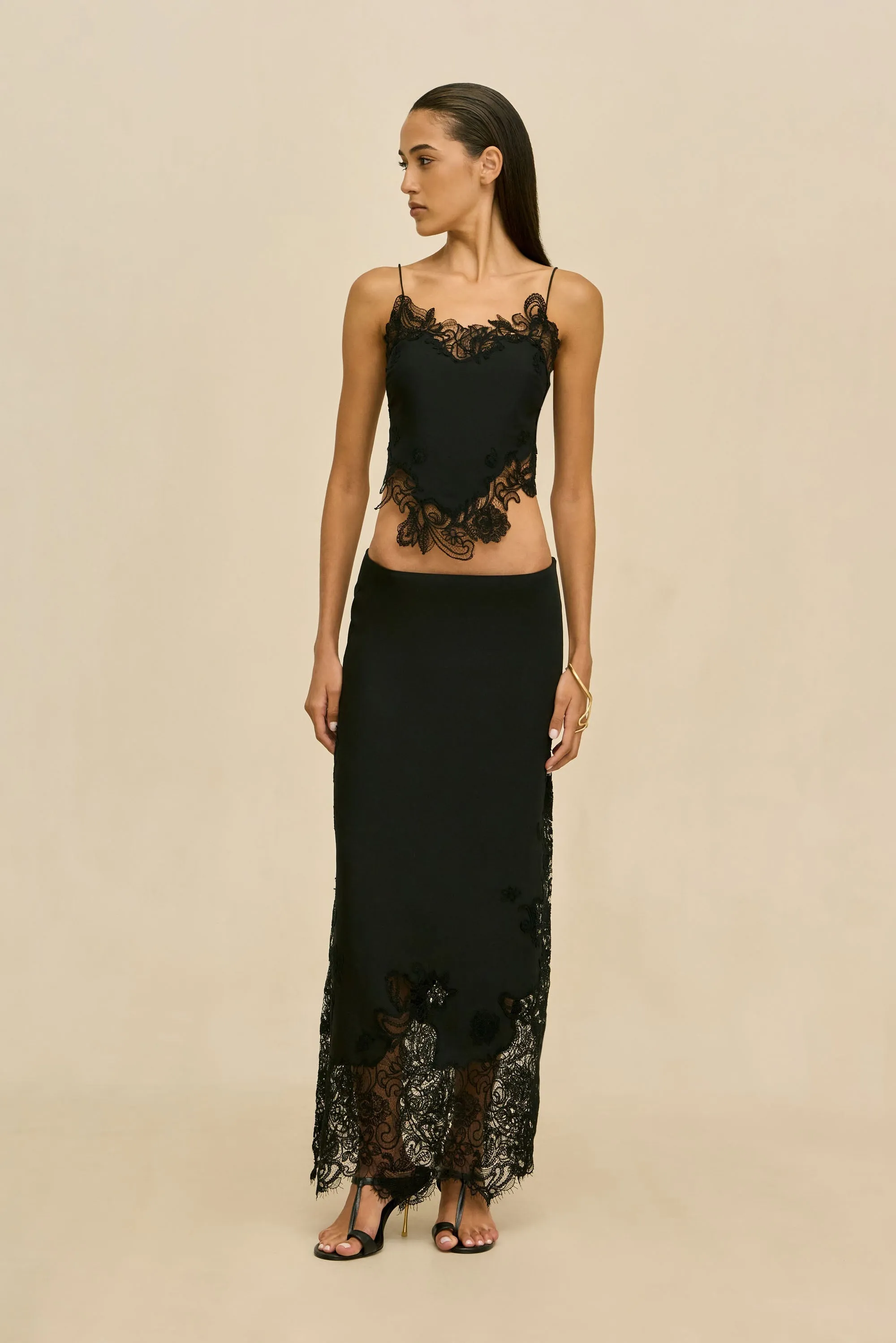 SERAPHIS SKIRT - BLACK sold by Cult Gaia product image thumbnail 3