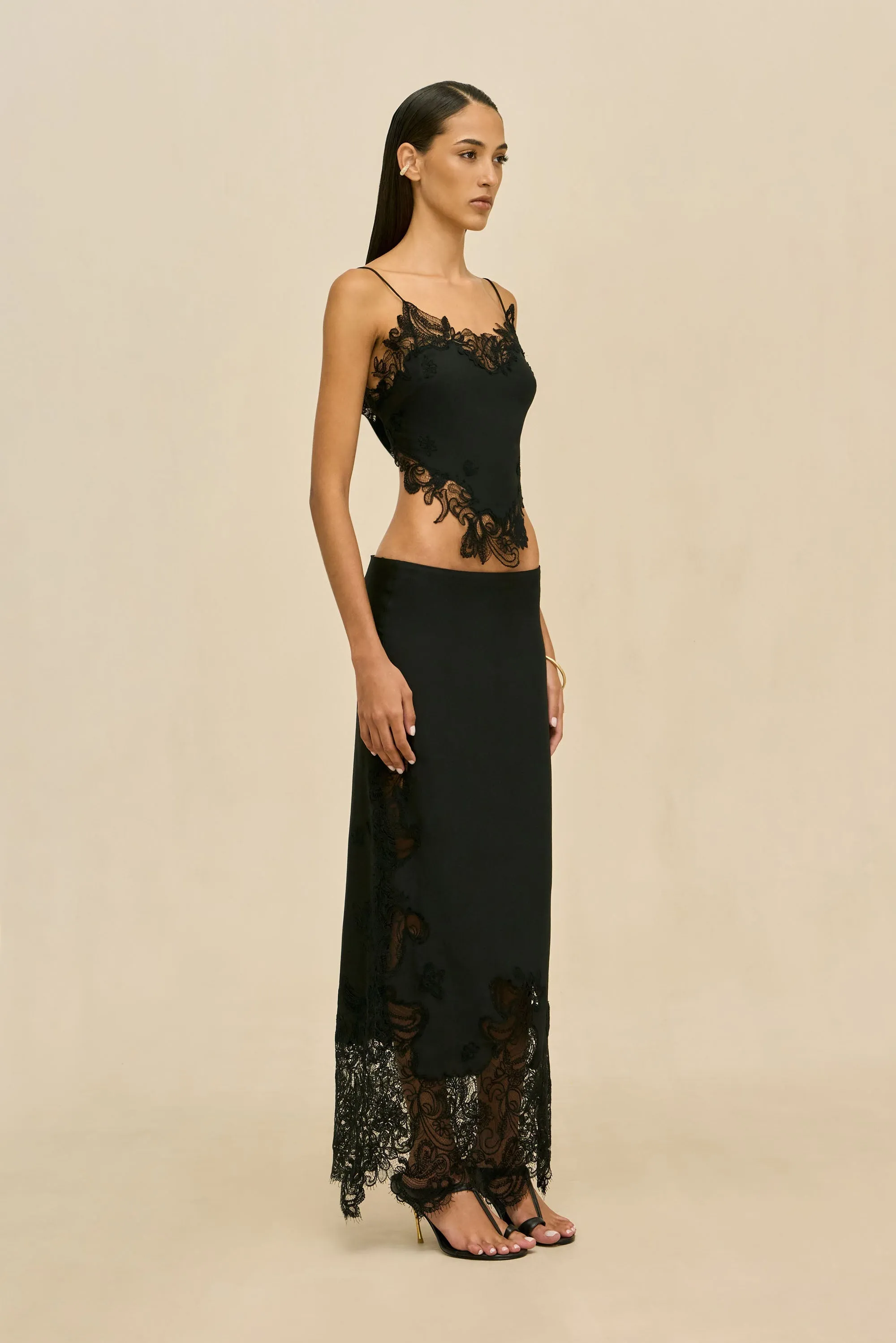 SERAPHIS SKIRT - BLACK sold by Cult Gaia product image thumbnail 4