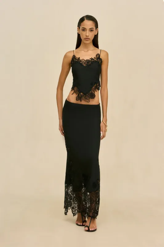 SERAPHIS SKIRT - BLACK made by Cult Gaia